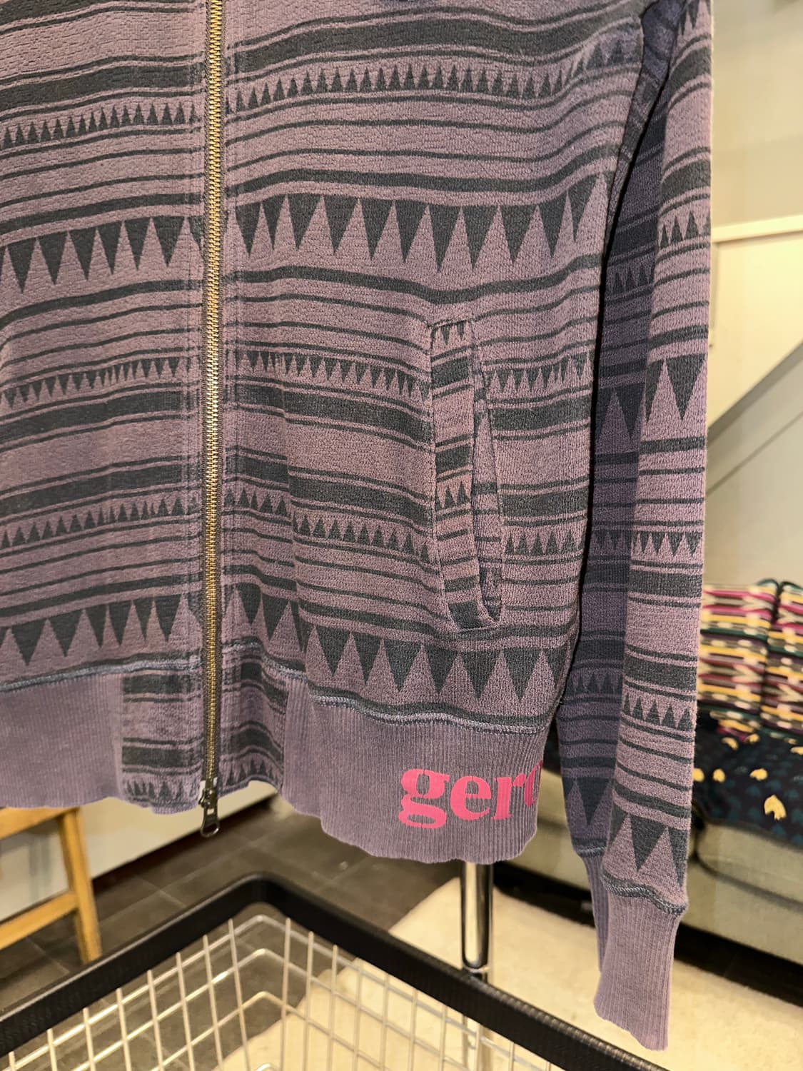 Geronimo Indian aztec hood zip-up 상품이미지6