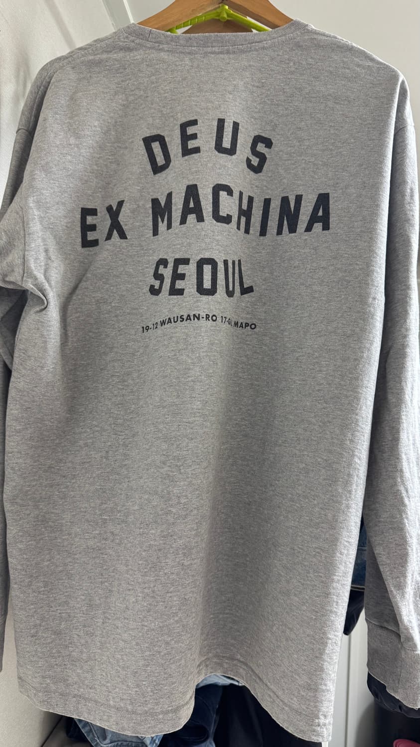 데우스 엑스 마키나 서울xl 롱슬리브 그레이 상품이미지4