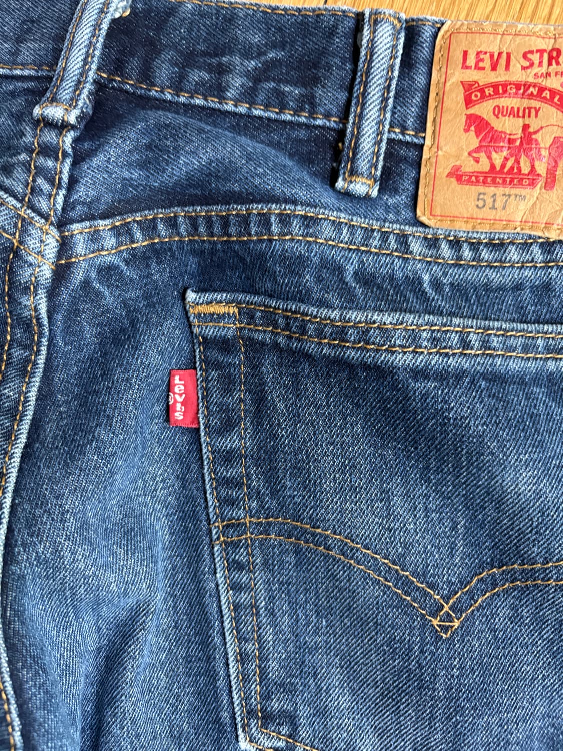 리바이스 517 부츠컷 실측 31-2정도 상품이미지8