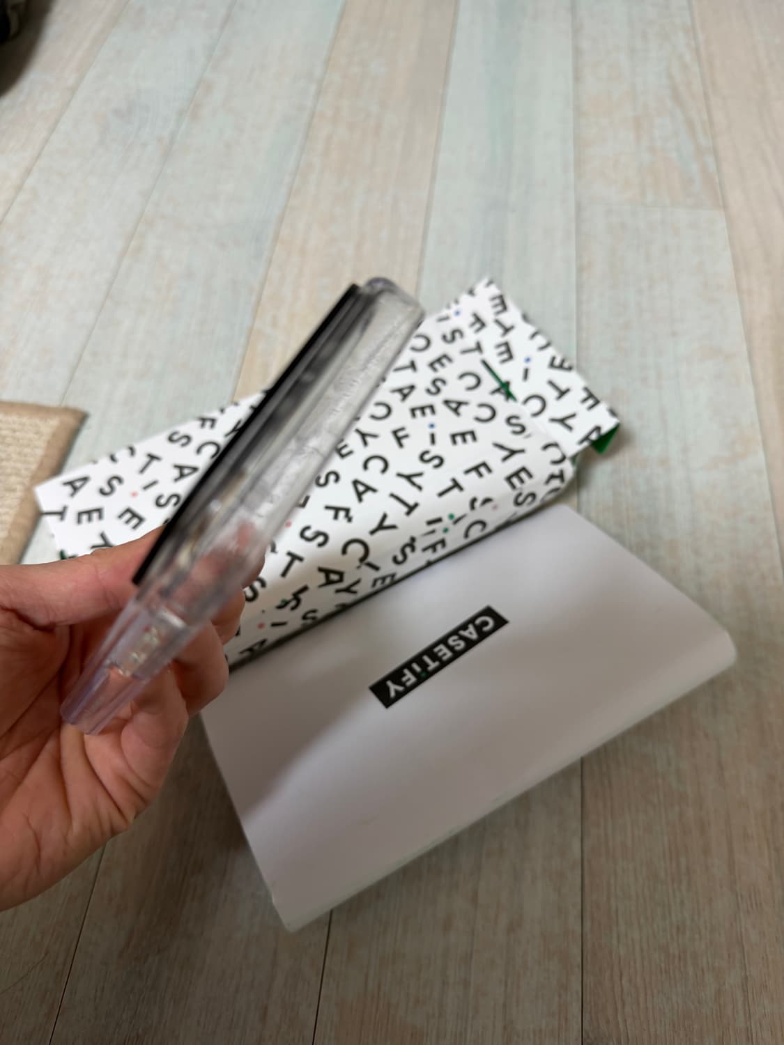 아이폰17프로 케이스티파이 투명케이스 상품이미지2