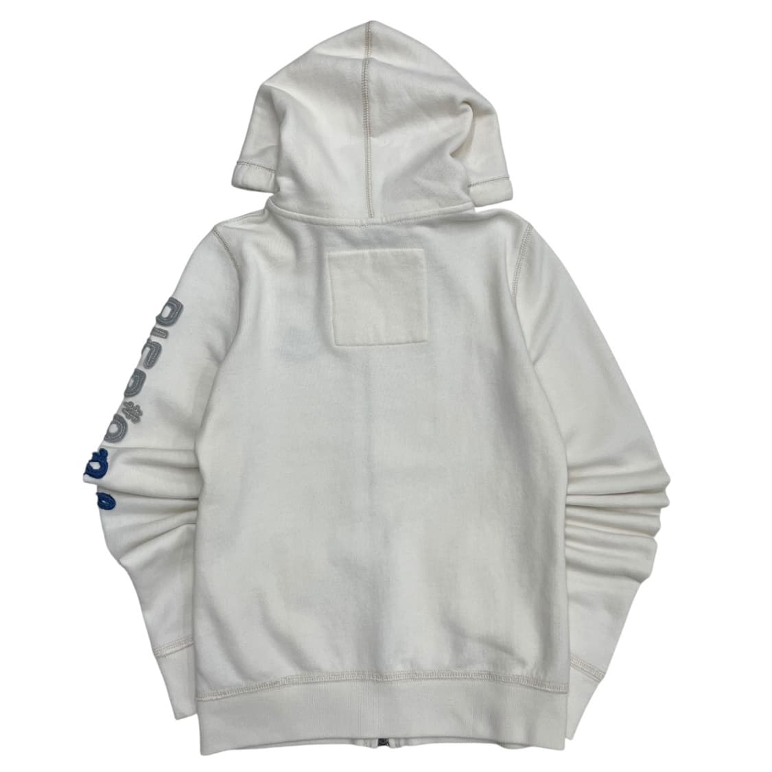 홀리스터 딱붙핏 사이드 로고 아이보리 후드집업 S 상품이미지4