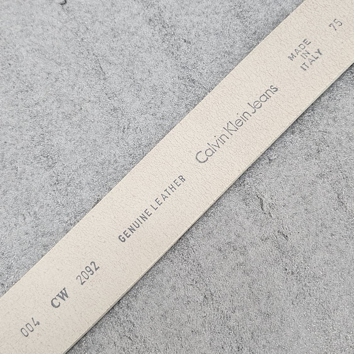 이태리제 정품 Calvin Klein Jeans 가죽 벨트 상품이미지7