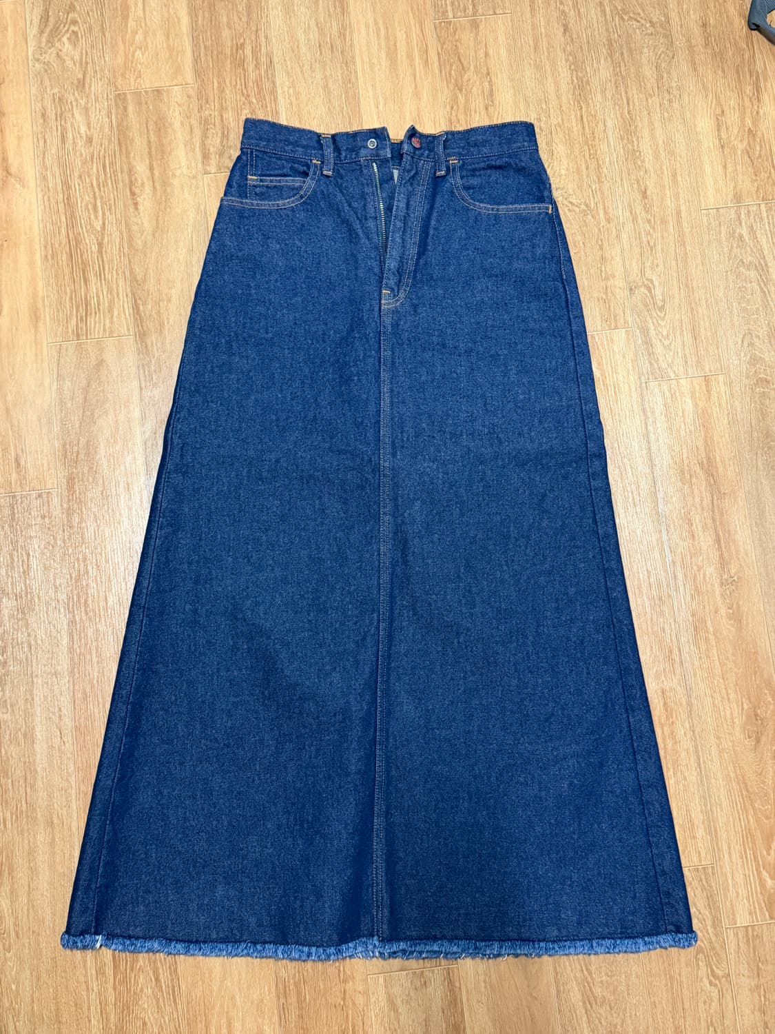 캐피탈 하이웨스트 청스커트 상품이미지1