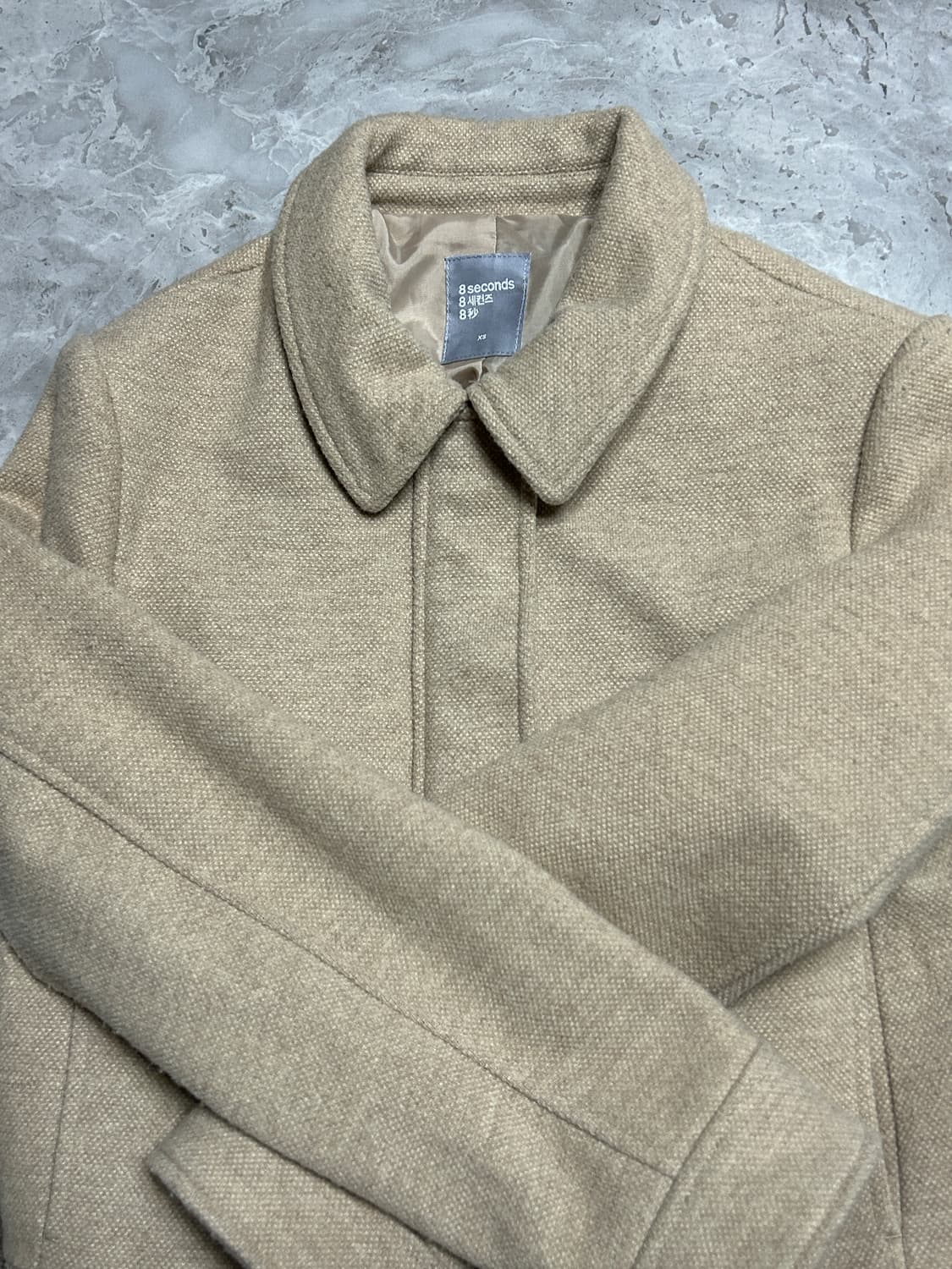 에잇세컨즈 베이지 자켓 80 XS 상품이미지5