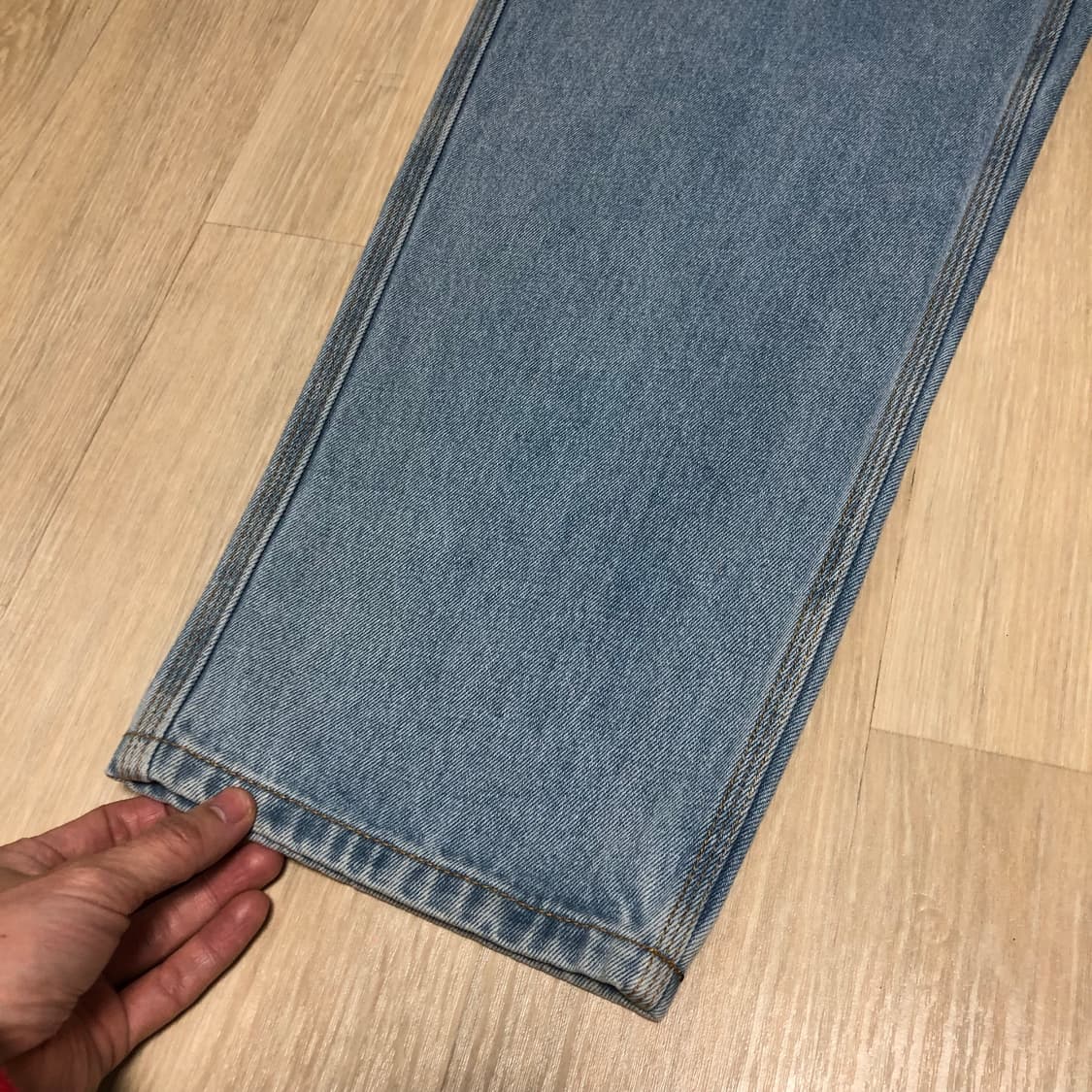 (34) 새상품 아웃스탠딩 OUTSTANDING 루즈핏 카펜터 팬츠 데님 상품이미지10