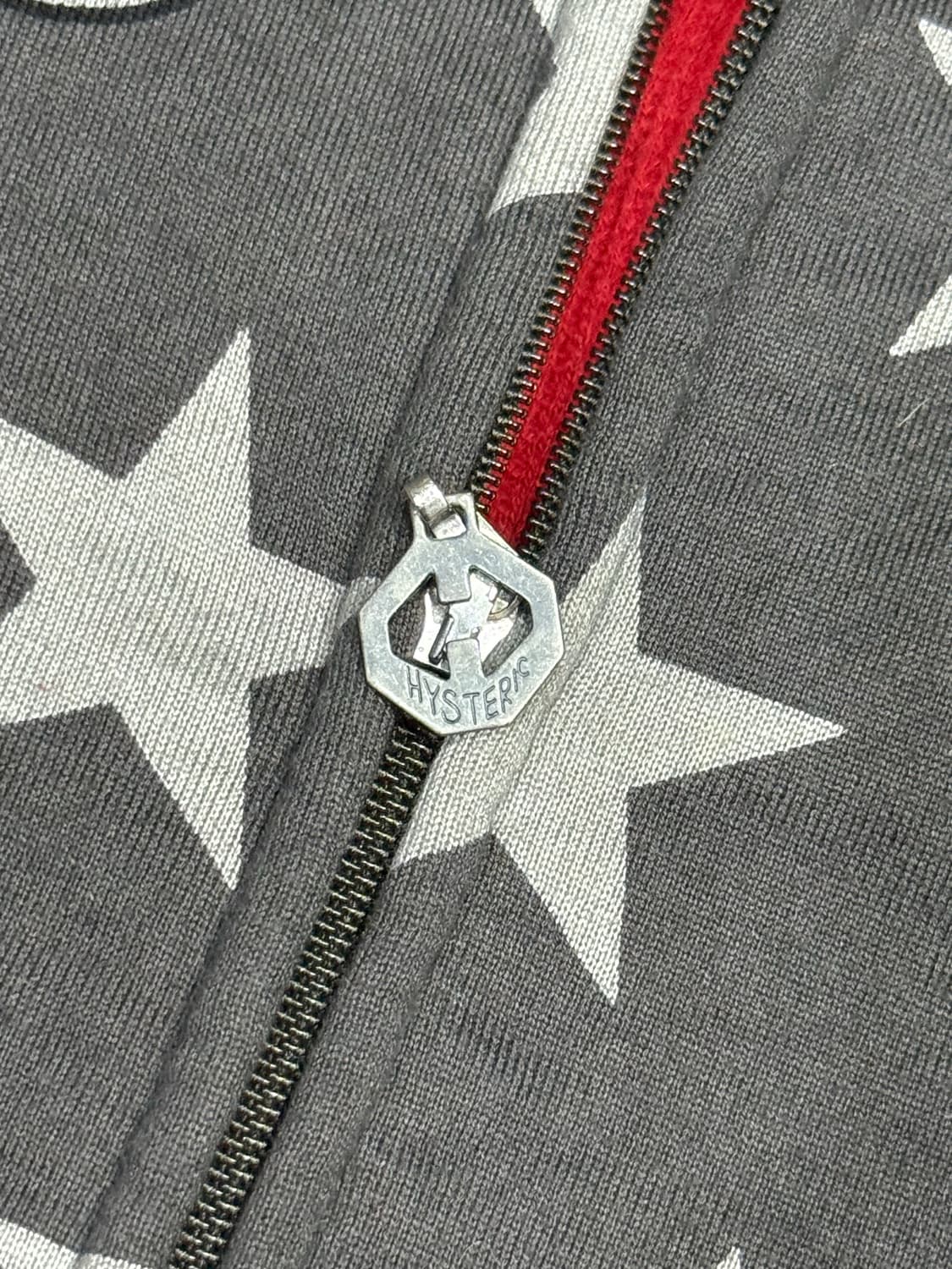 히스테릭 글래머 아카이브 무수한 별과 아이코닉 로고 후드 집업 자켓 상품이미지5