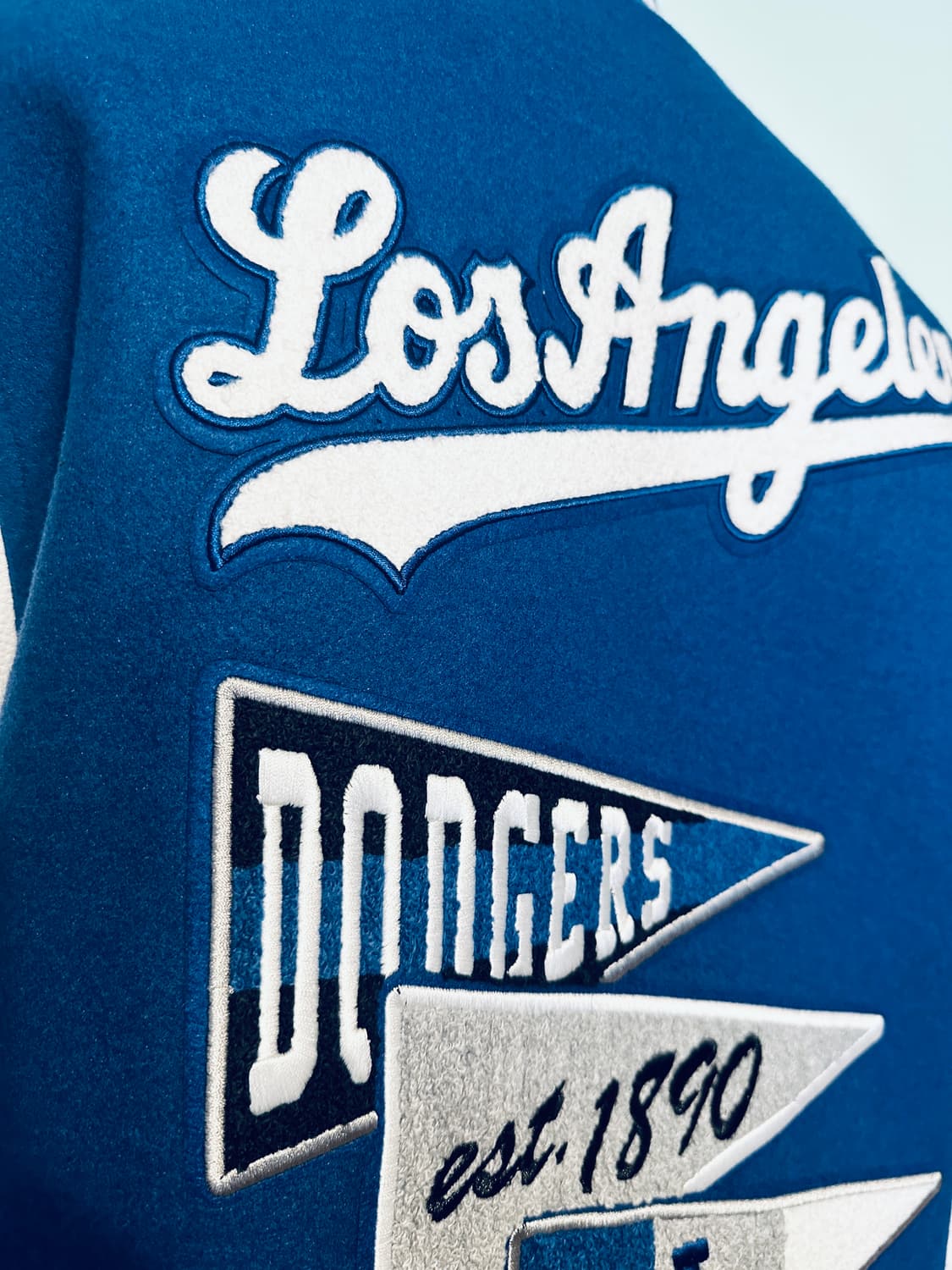 신품 la dodgers 엘에이 다저스 바시티 자켓 팝니다 상품이미지10