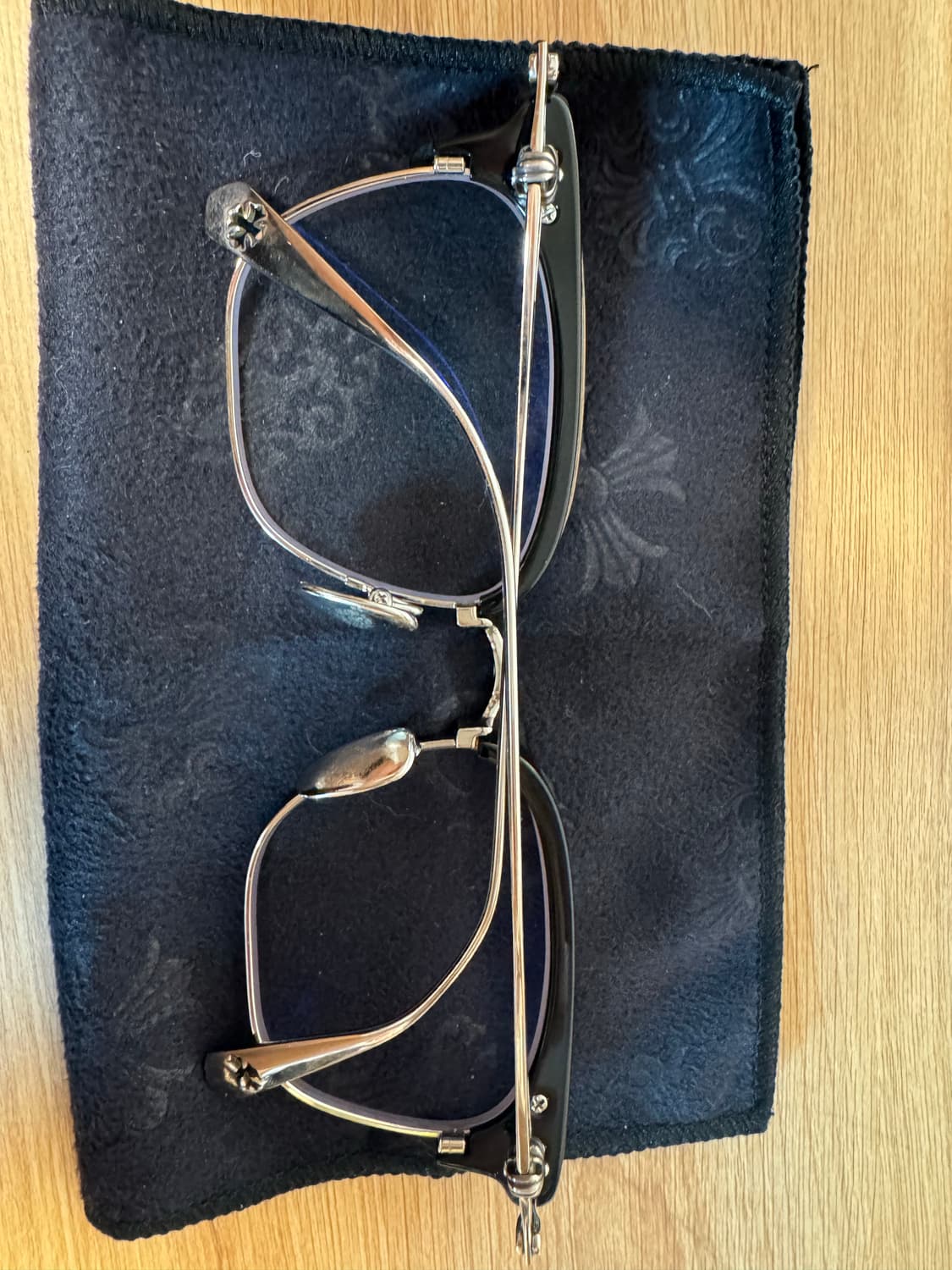 크롬하츠 슬런트 레딕션1 54사이즈 bk/ss 블랙 실버 상품이미지1