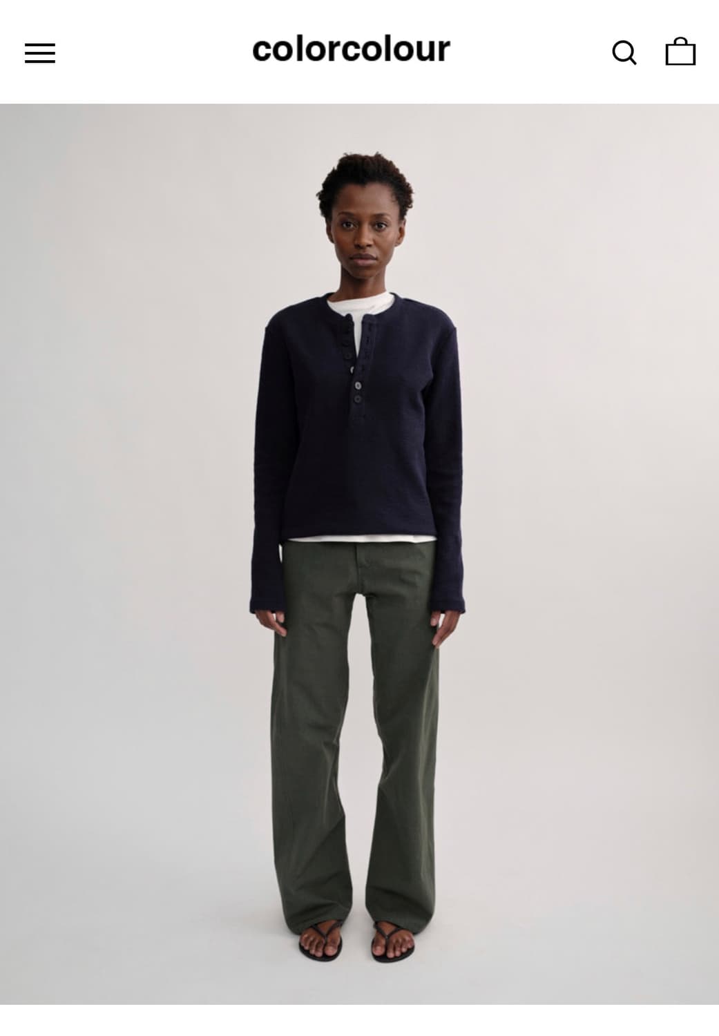 [새제품/2] colorcolour XYLOPHONE PANTS II 상품이미지5