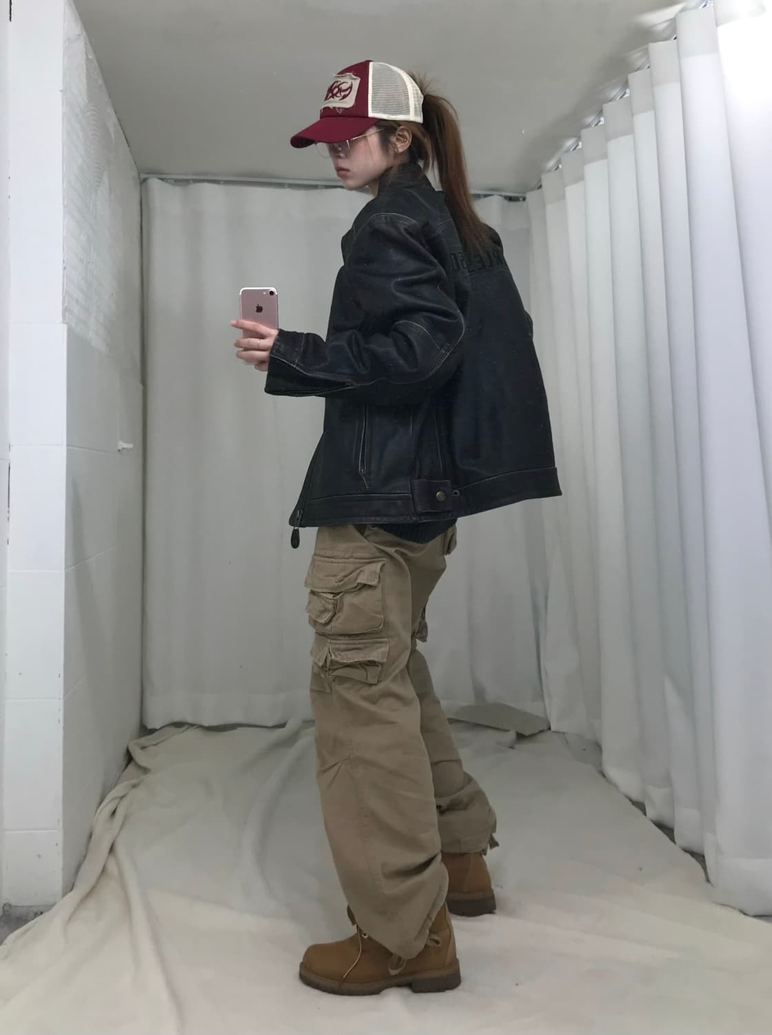 할리데이비슨 바이크 레더 가죽 자켓 상품이미지1