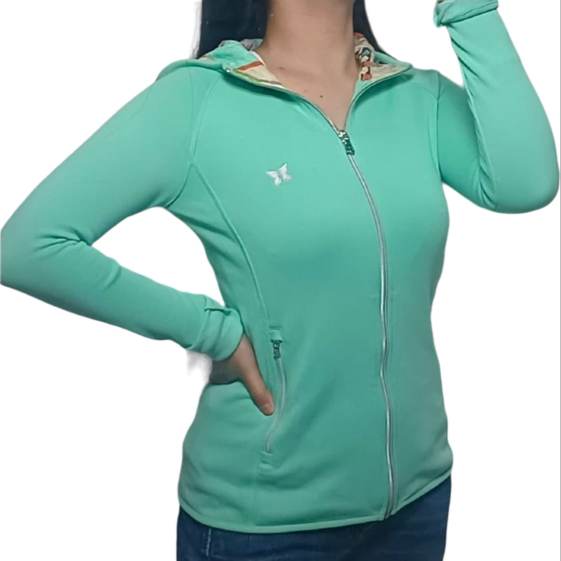 Polo 폴로 골프 스키니핏 민트 후드집업 상품이미지1