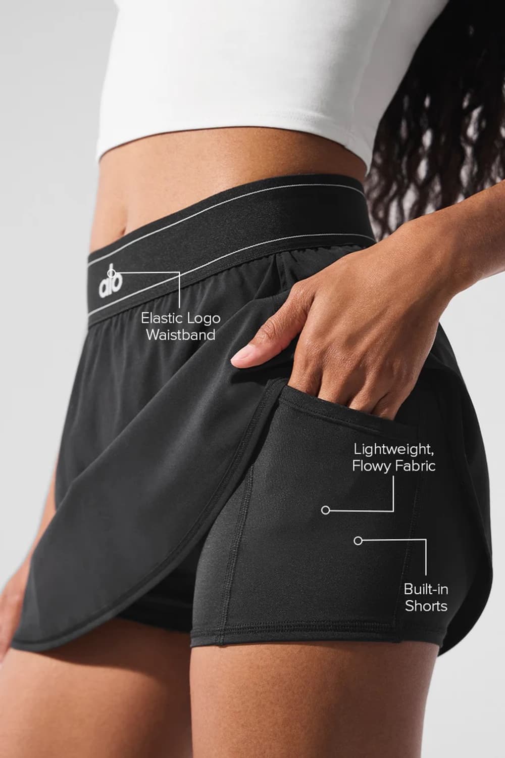 알로 요가 alo Match Point Tennis Skirt 스커트 S 상품이미지5