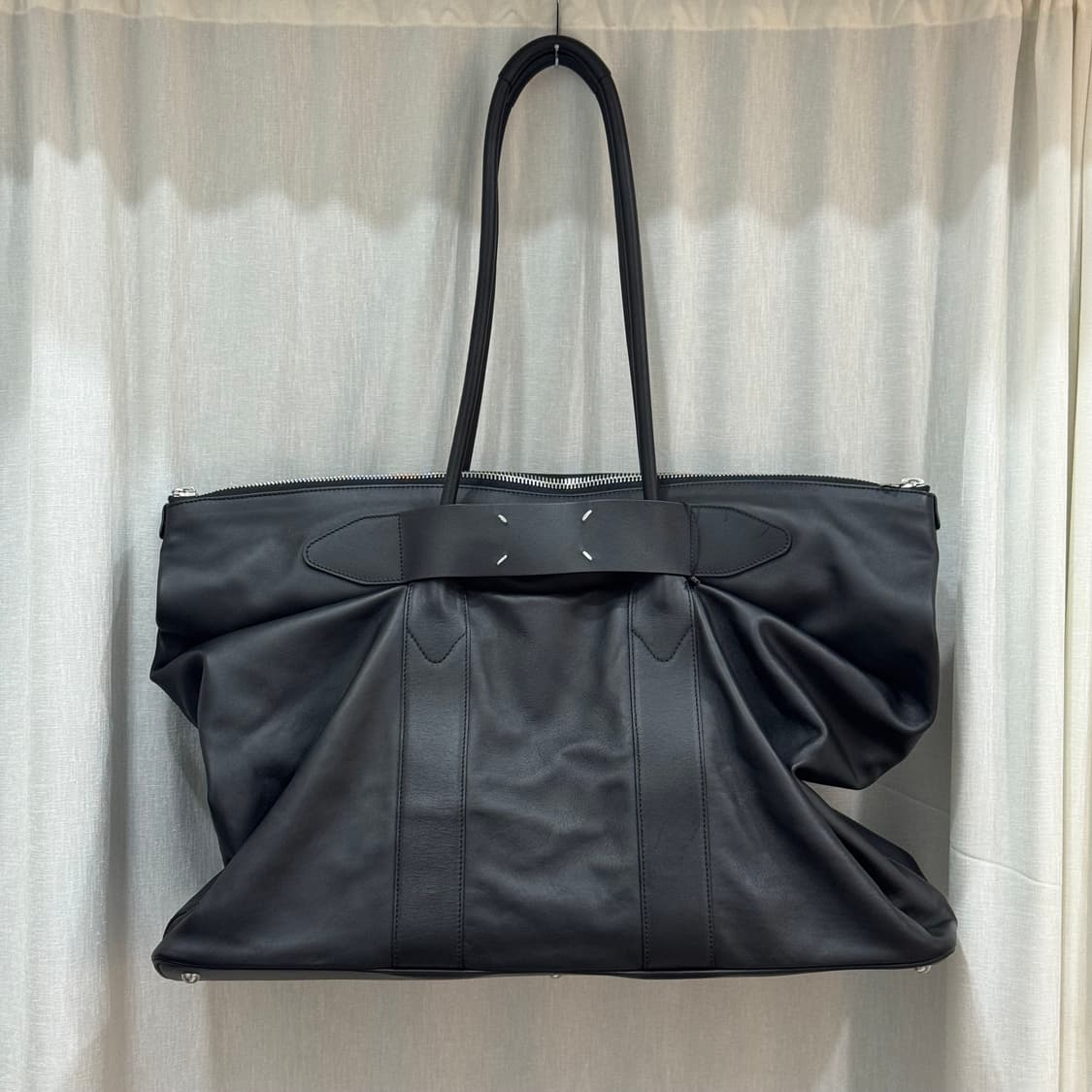 OS) 메종 마르지엘라 레더 세일러 쇼퍼백 토트백 라지 상품이미지1