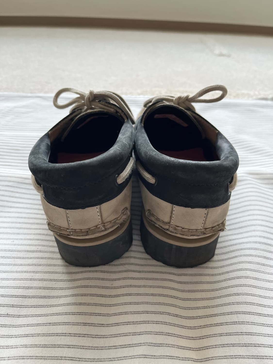 팀버랜드 투톤 보트슈즈 (260-265) 상품이미지7