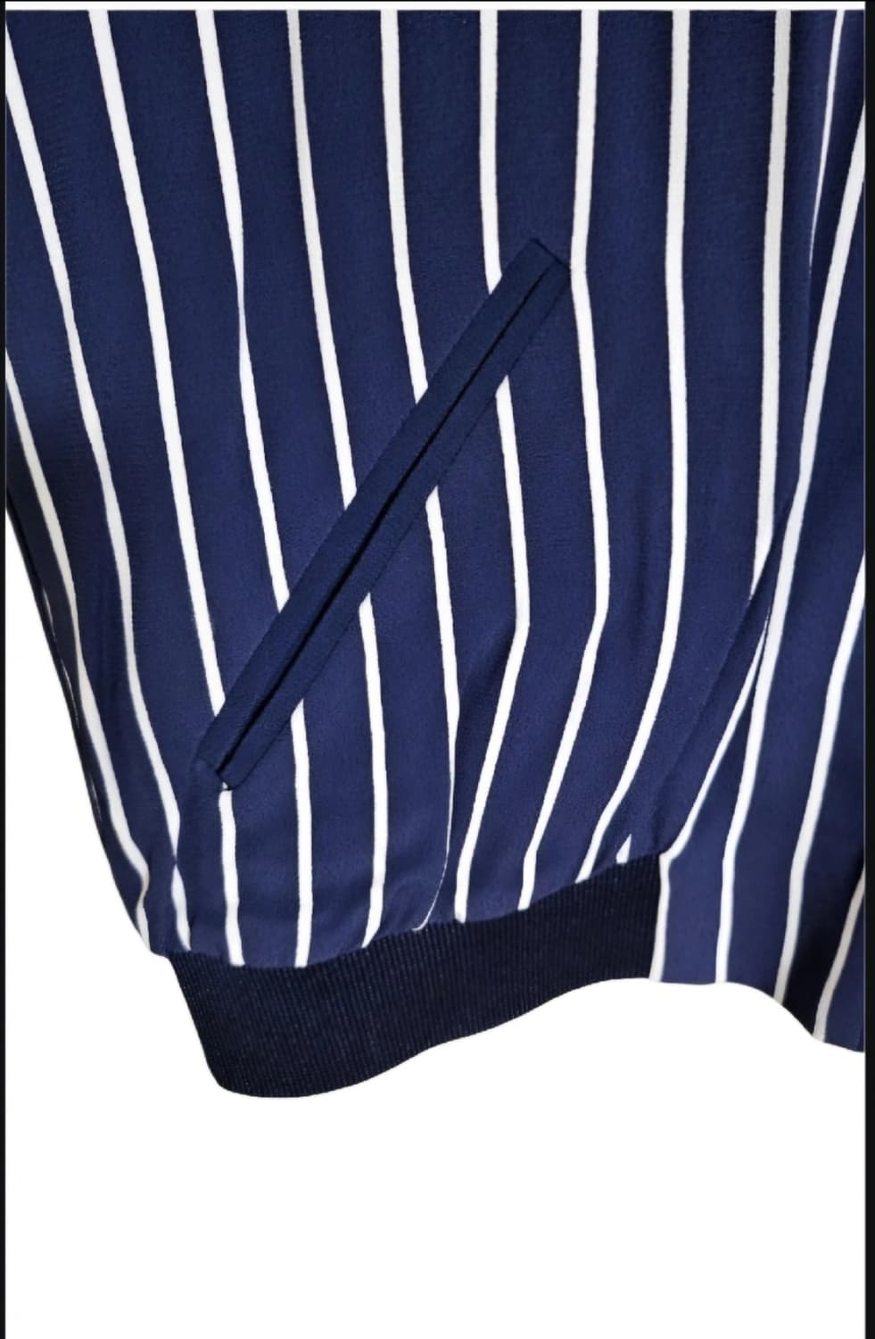 타미힐피거 스트라이프 봄버 자켓 55~66 / 거의새상품 / 간절기 상품이미지6