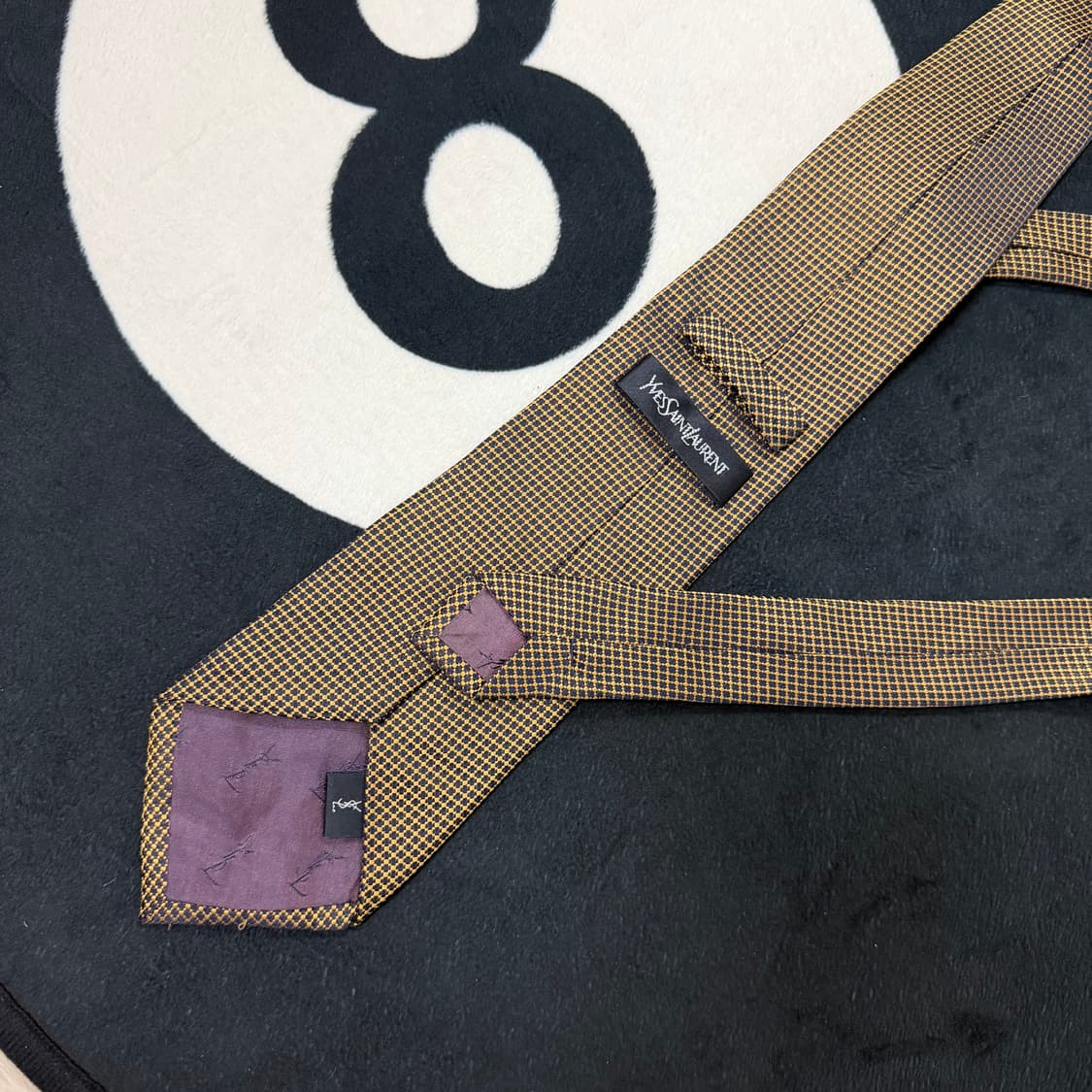 YSL 빈티지 실크 넥타이 상품이미지5
