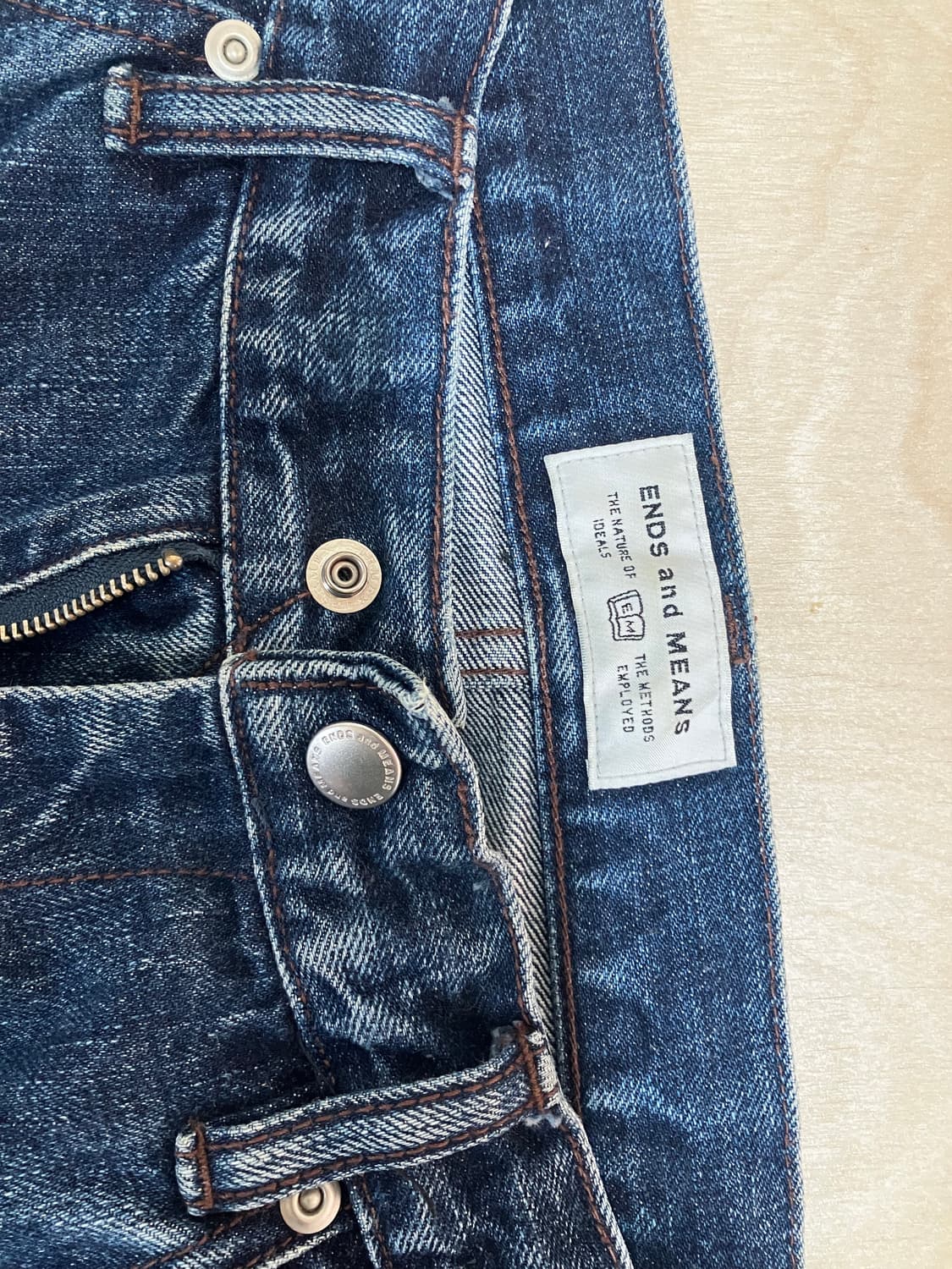 Ends and means 엔드 앤드 민즈 5p 데님팬츠 상품이미지3