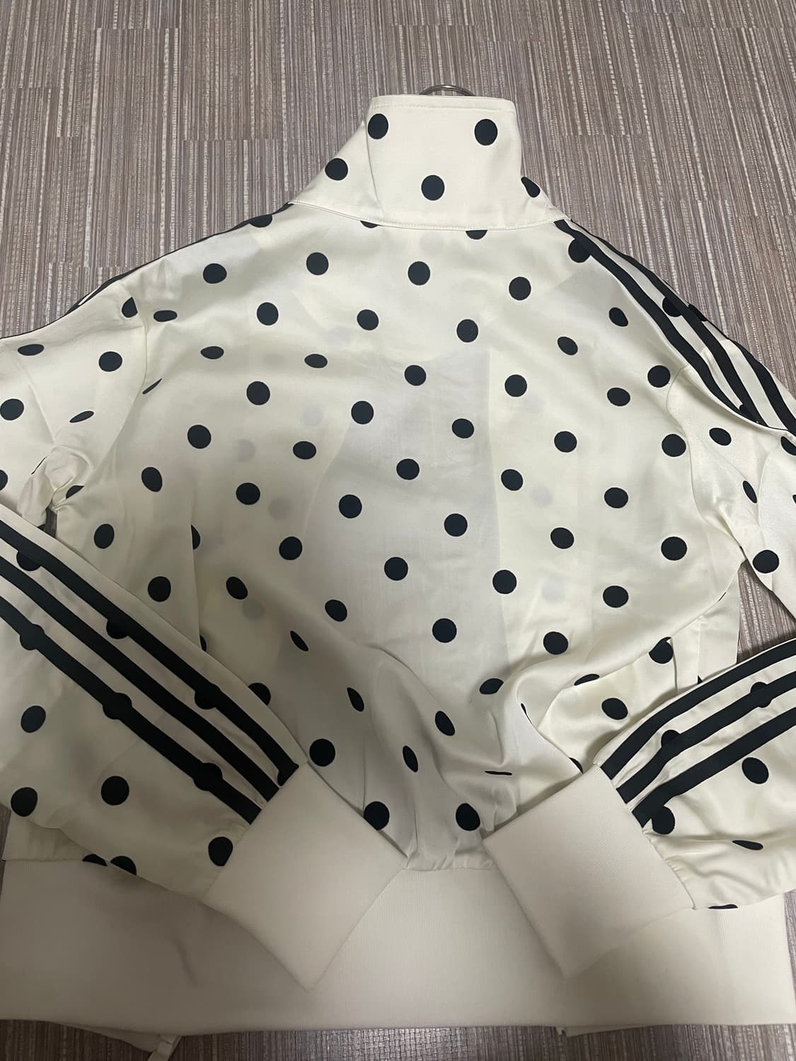 급처)아디다스 도트 새틴 폴카닷 트랙탑 져지m 미스치프 코이세이오 베이프 상품이미지2