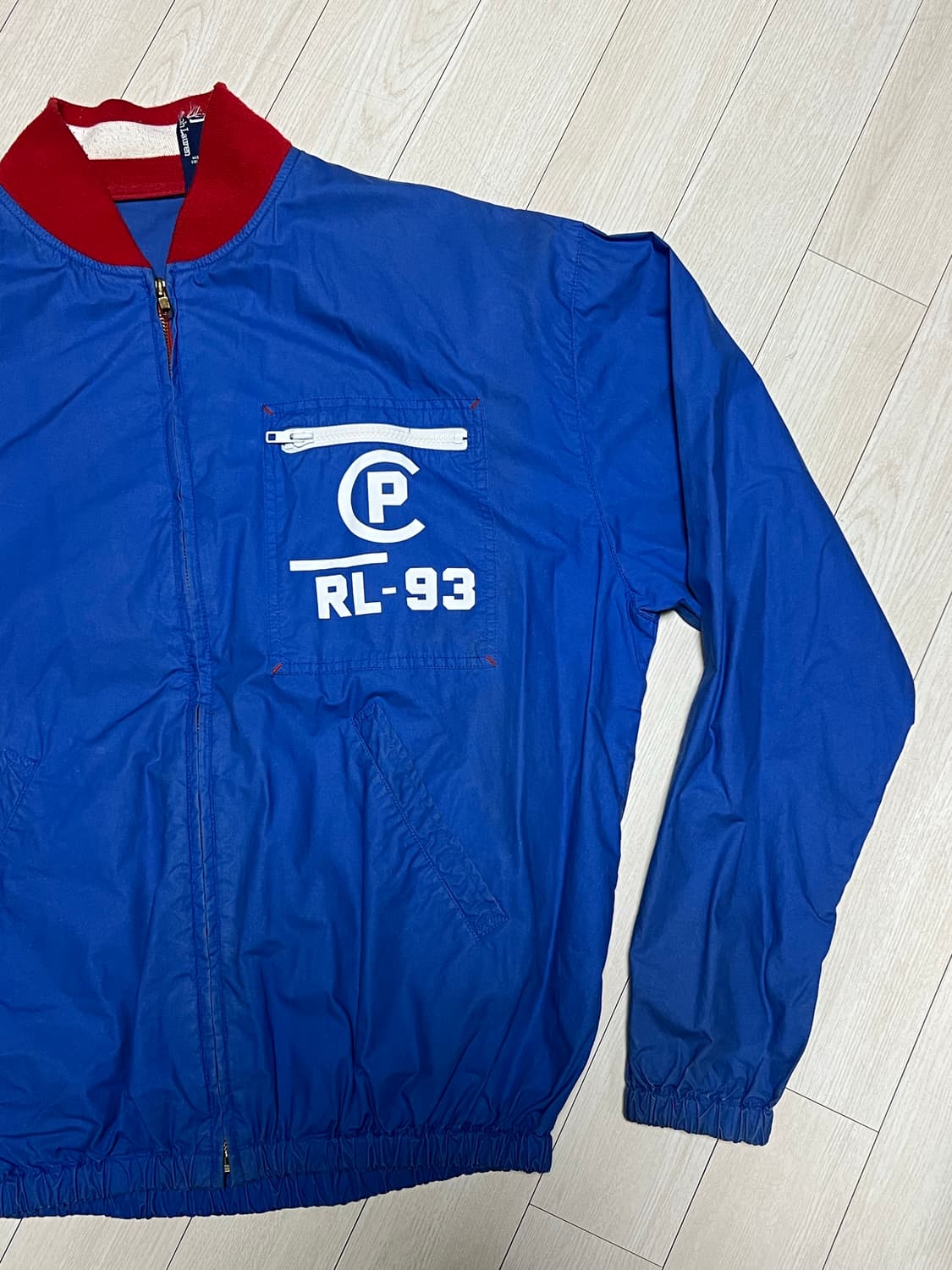 90s폴로랄프로렌 RL-93 블루종 스윙자켓 L사이즈 상품이미지2