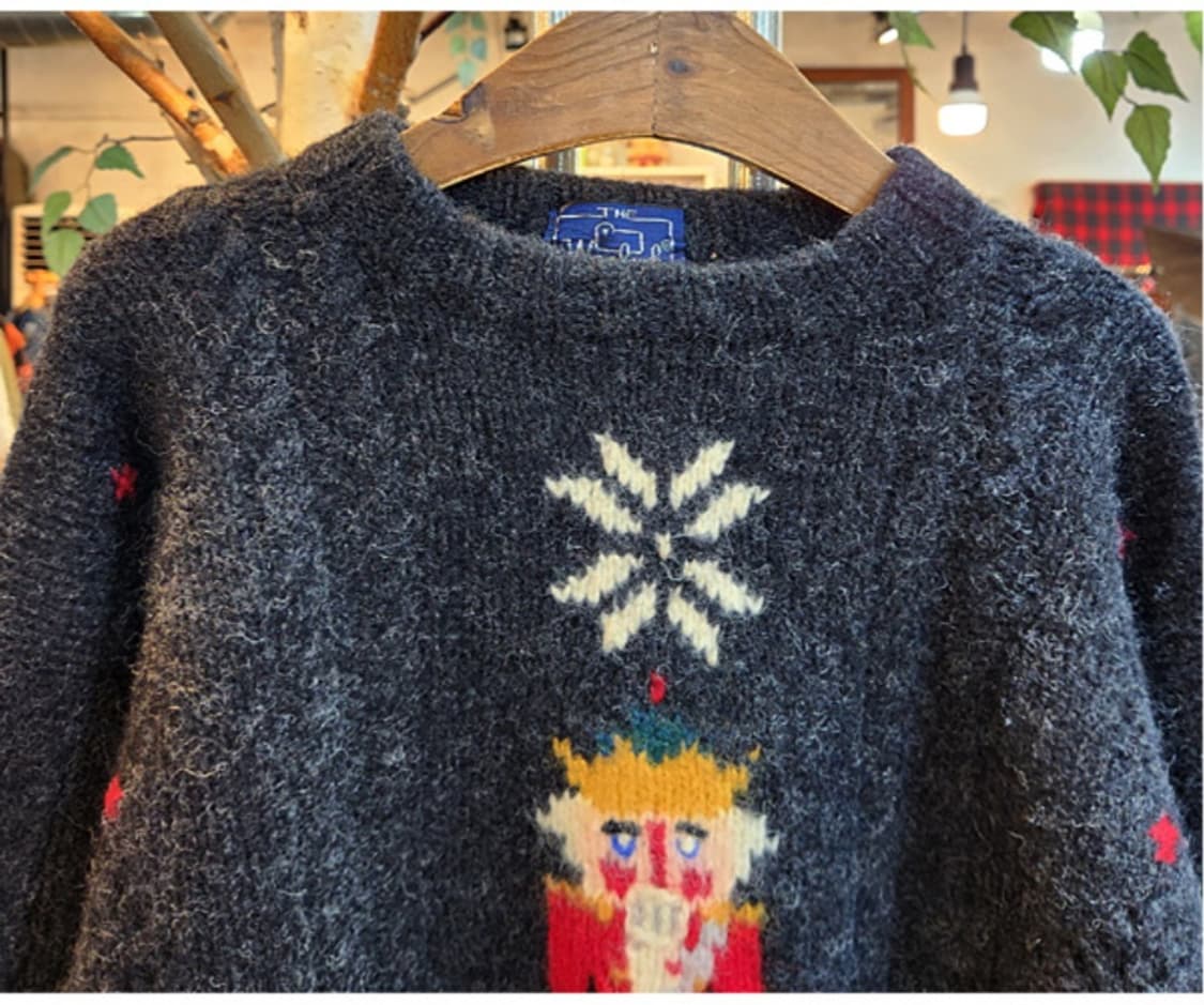 wool rich 울리치 울 챠콜 스웨터 상품이미지2