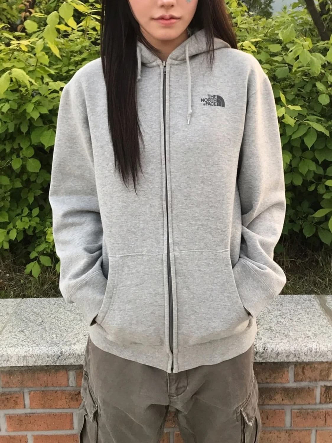 The North Face Big Logo Zip Hoodie 상품이미지3