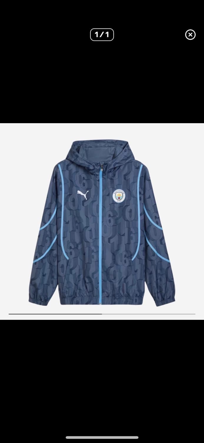 맨시티 바람막이 상품이미지1