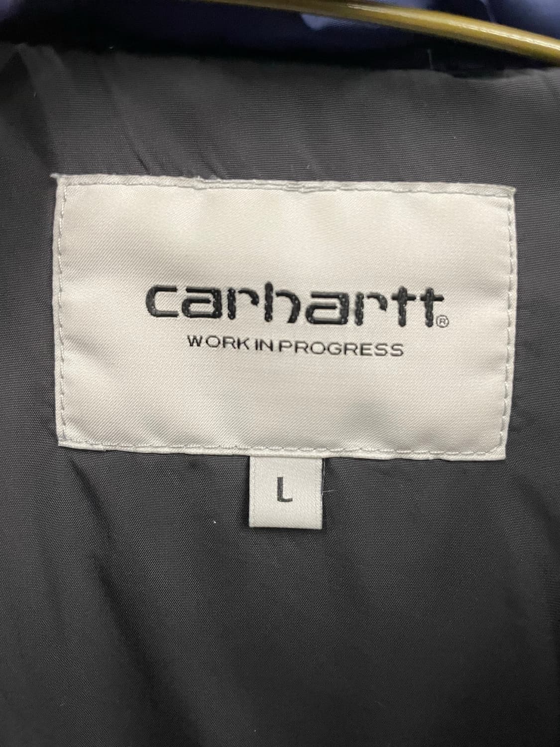 칼하트 WIP 데밍 자켓 패딩 L 상품이미지4