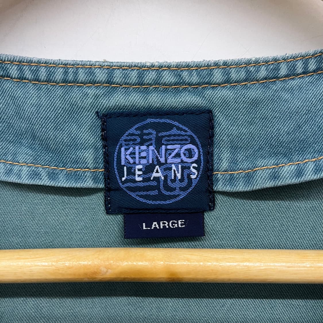 KENZO JEANS 빈티지 데님 조끼 여성L 상품이미지3