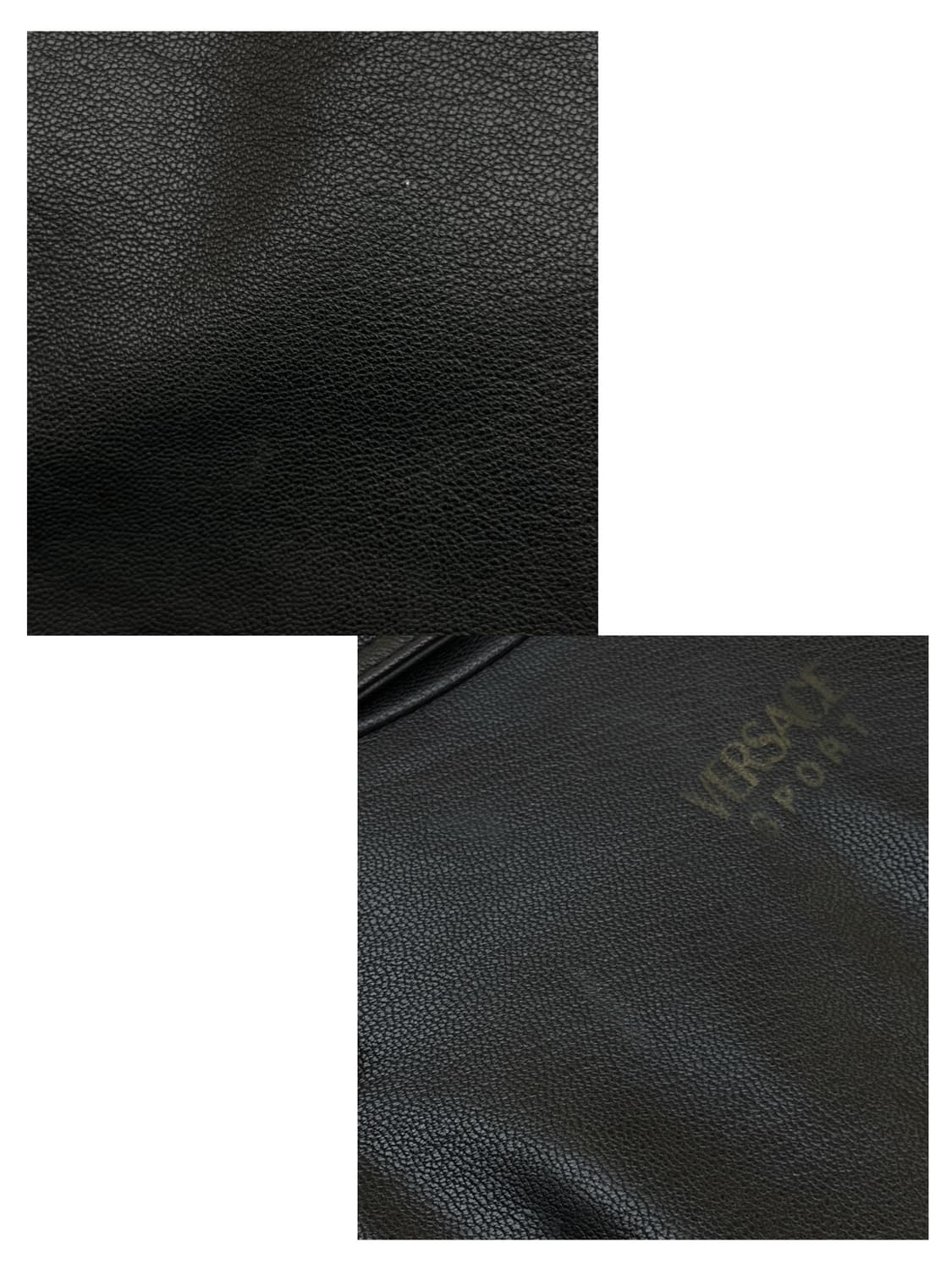 베르사체 스포츠 메두사 로고 카우 레더 상품이미지10