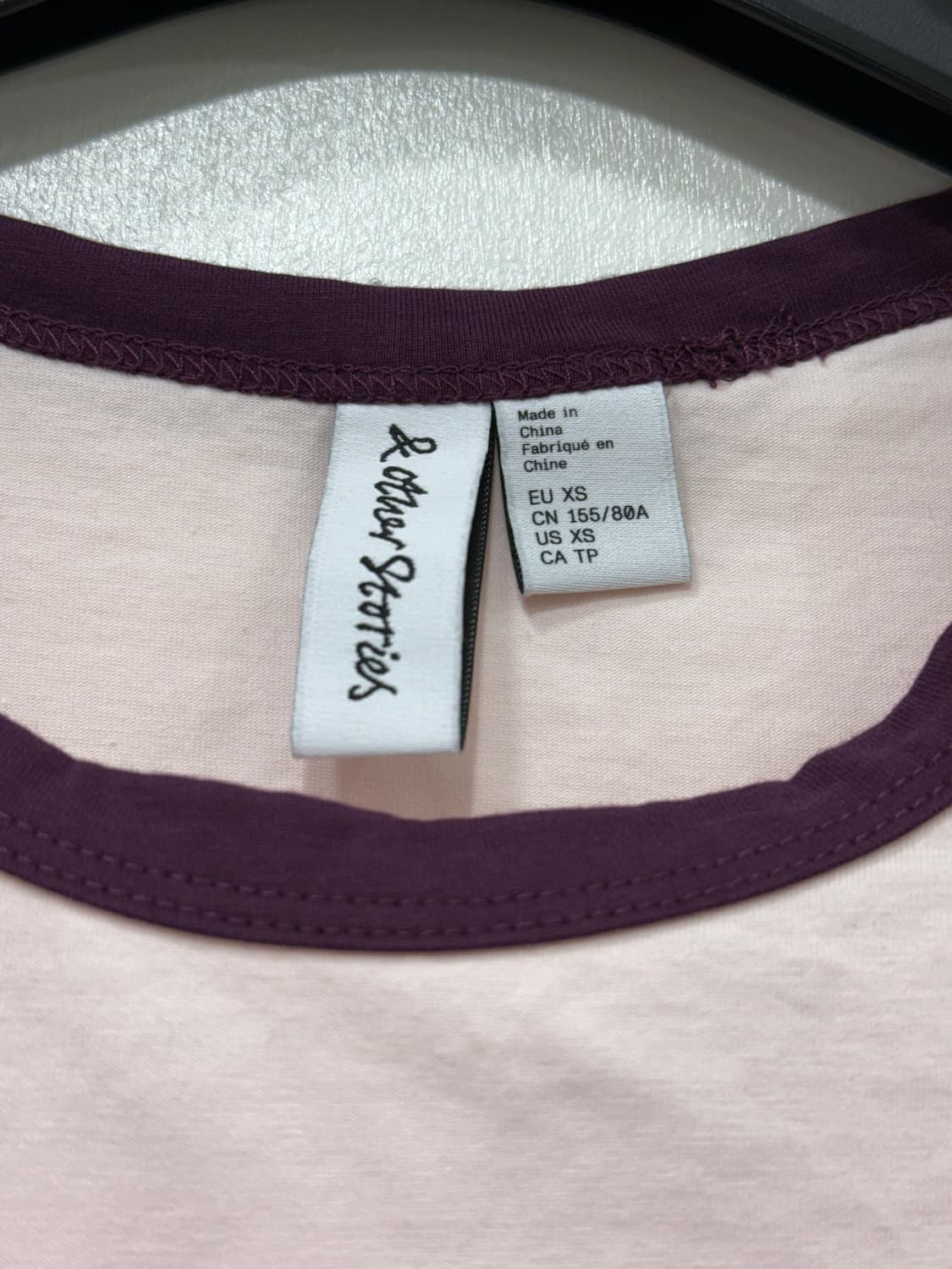 엔아더스토리즈 플라워 자수 반팔 티셔츠 XS 상품이미지7