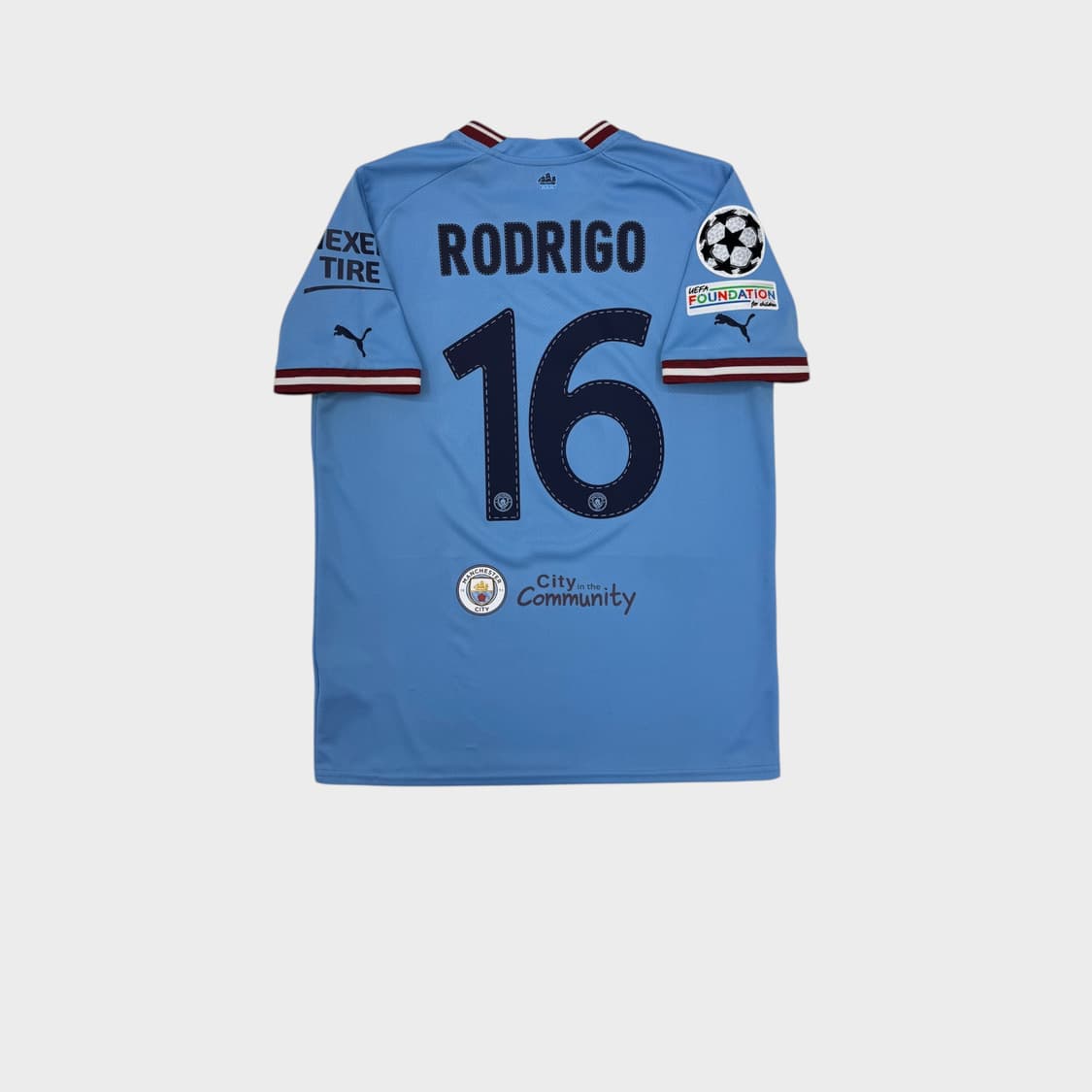 22-23 맨체스터 시티 홈 No.16 로드리 상품이미지2