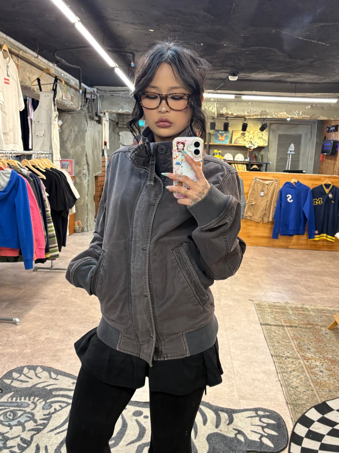 아베크롬비 다크 그레이 자켓 #csz4220 상품이미지4