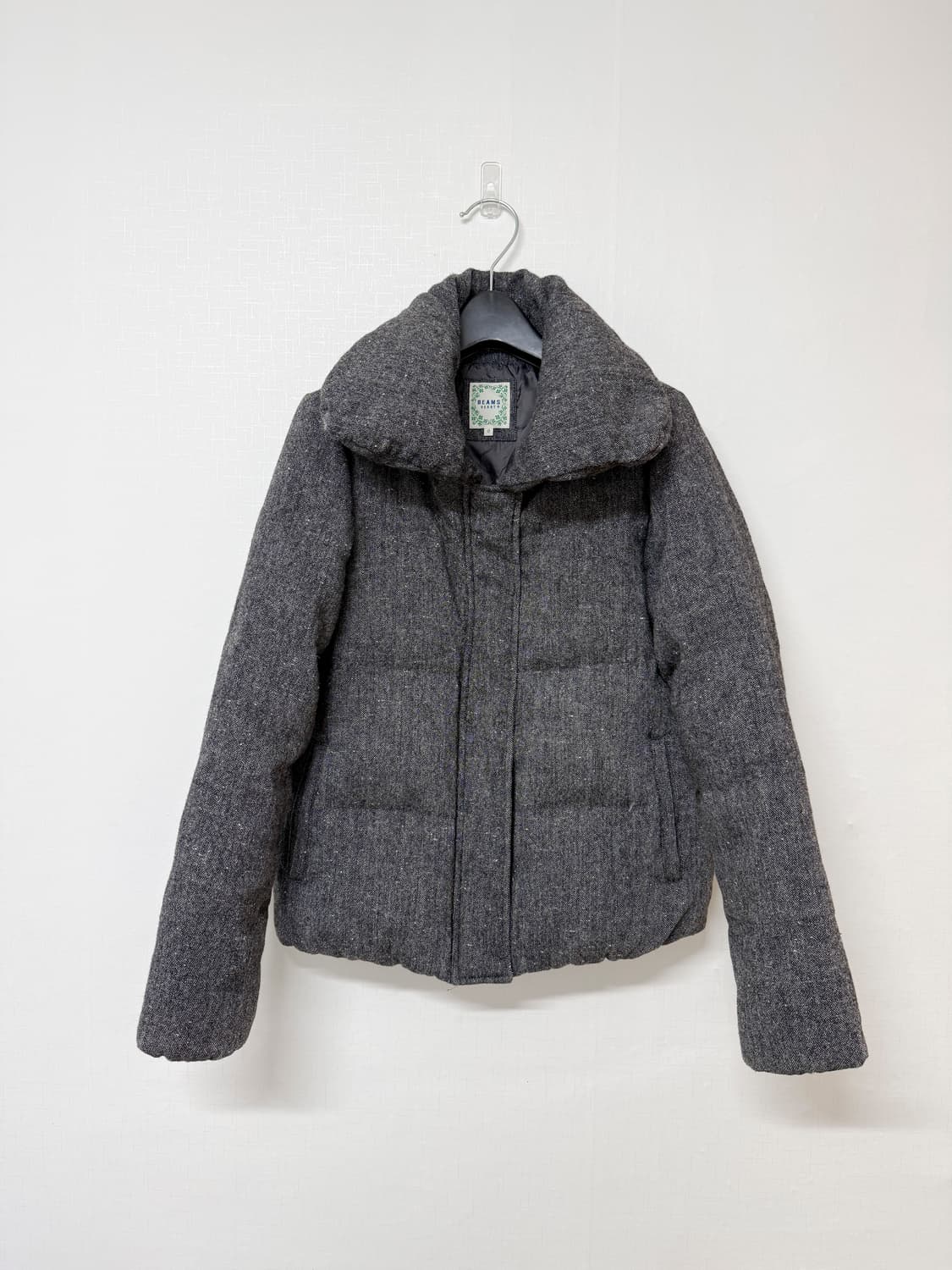 beams heart 울 패딩 점퍼 상품이미지1