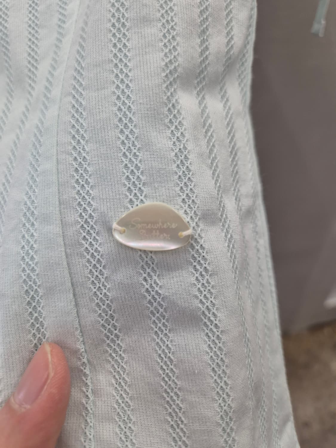 썸웨어버터 카라 리본 블라우스 OS 상품이미지5