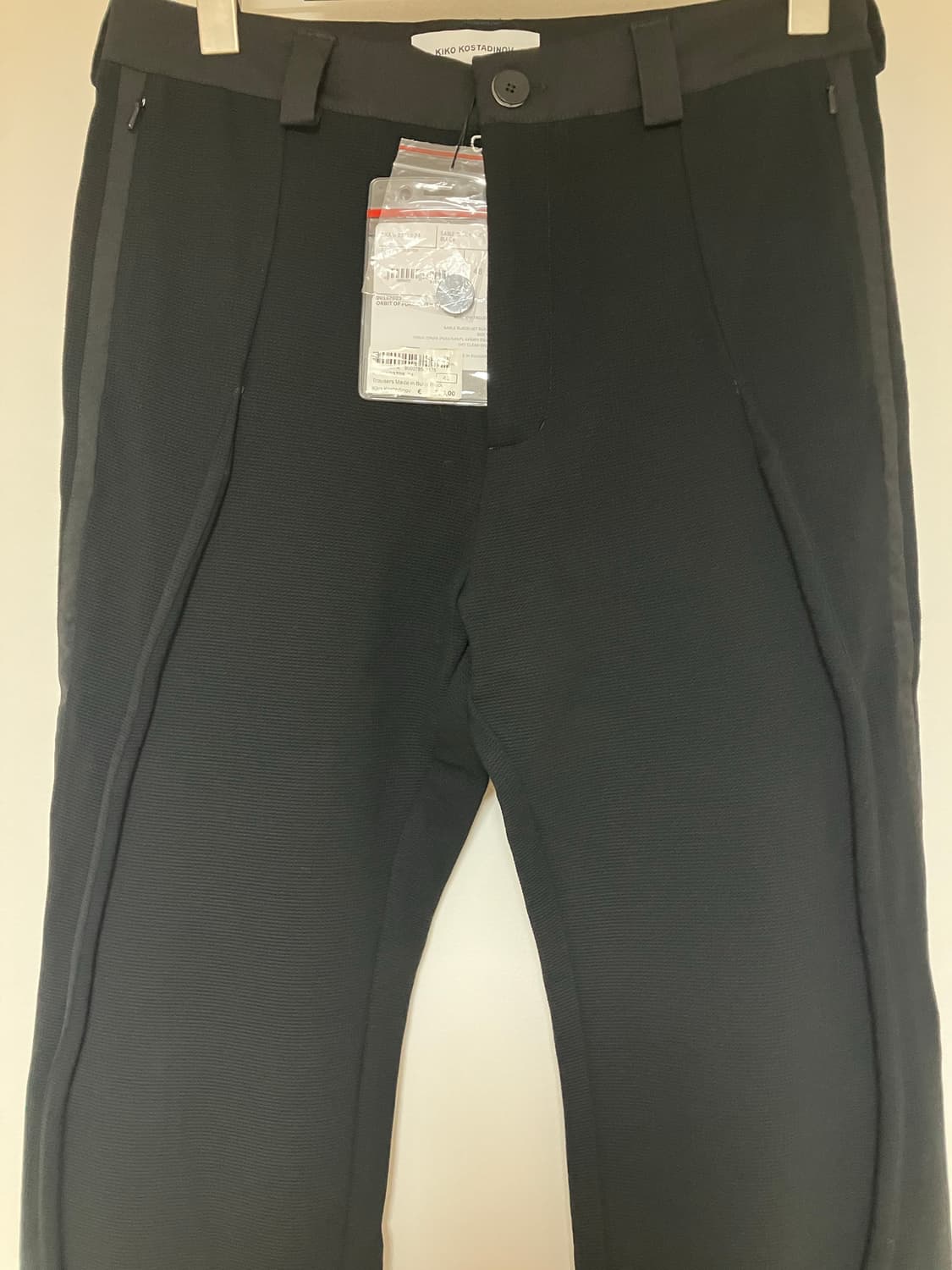 키코 코스타디노브 아가톤 트라우져 팬츠 블랙 48사이즈 상품이미지2