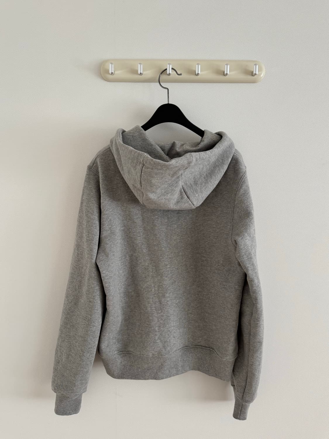 엔조블루스 픽셀 로고 후디(grey) 상품이미지3