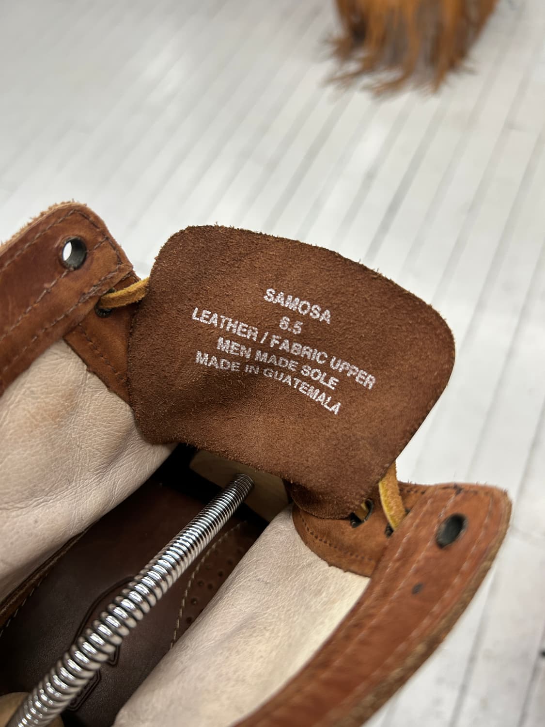 SAMOGA 오르테가 나바호 패턴 레더 부츠 상품이미지5