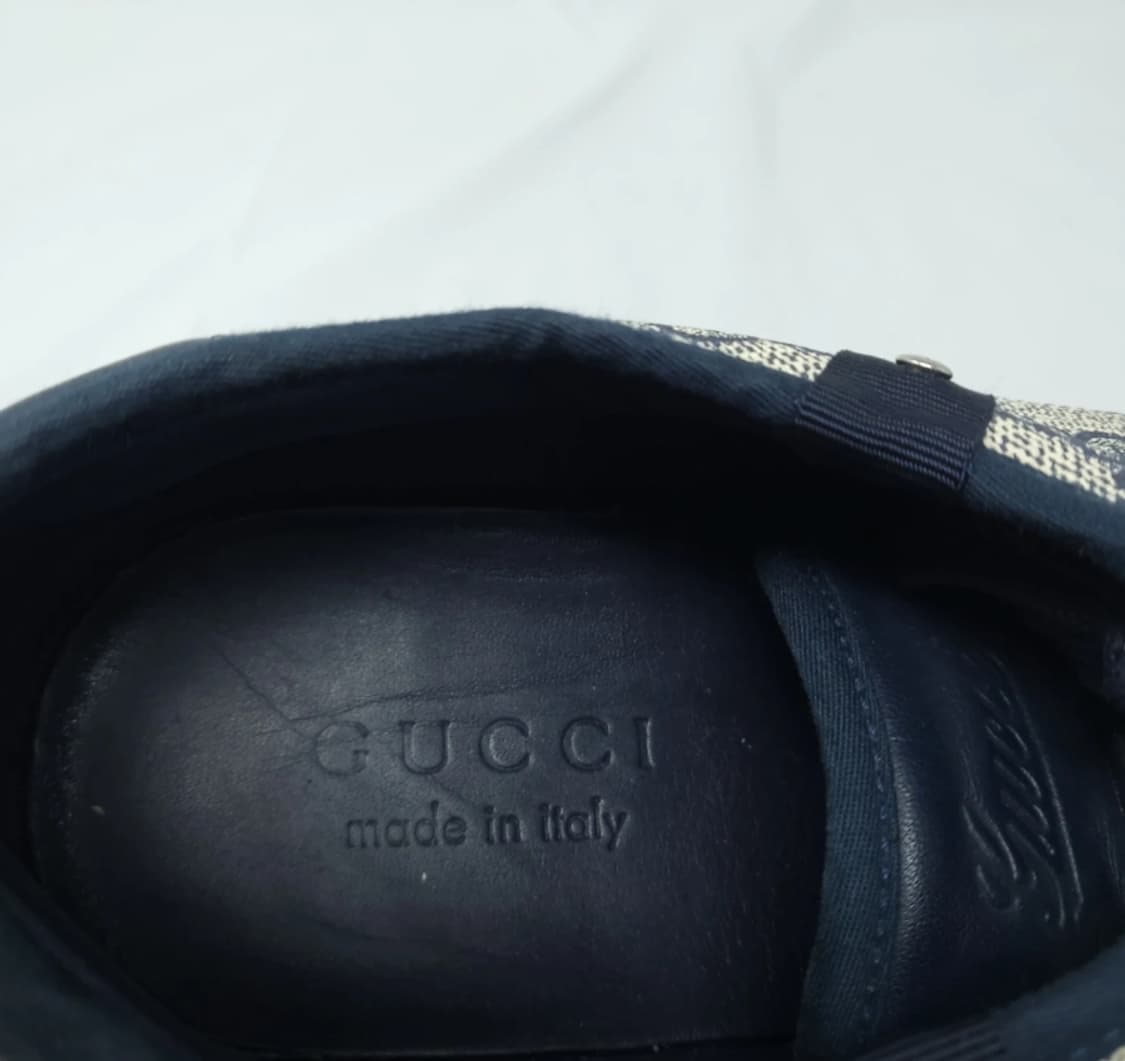 구찌 GG 패턴 네이비 스니커즈 6 상품이미지9