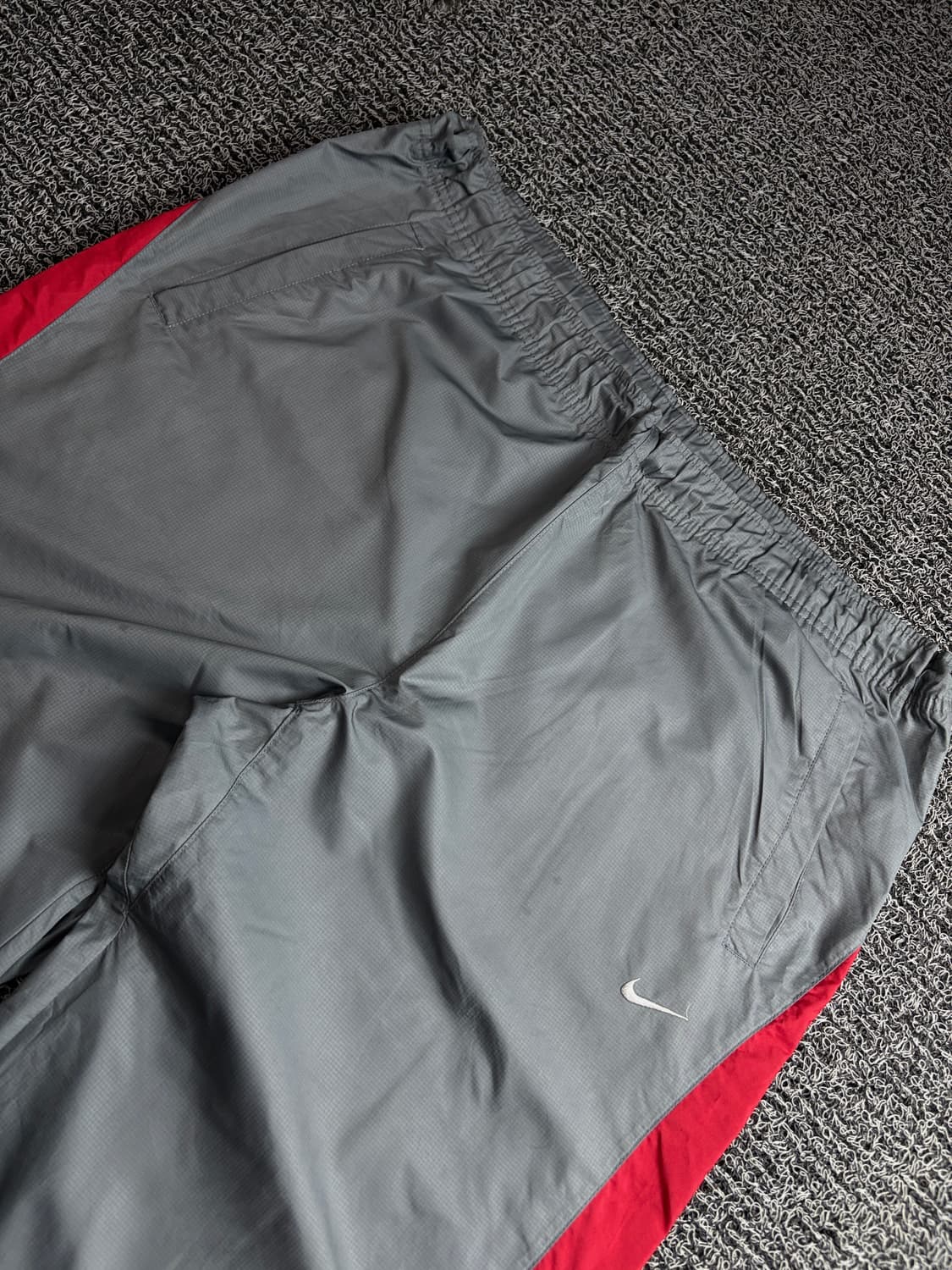 나이키 스우시 자수로고 립스탑 밴딩 트랙팬츠 4057 상품이미지3