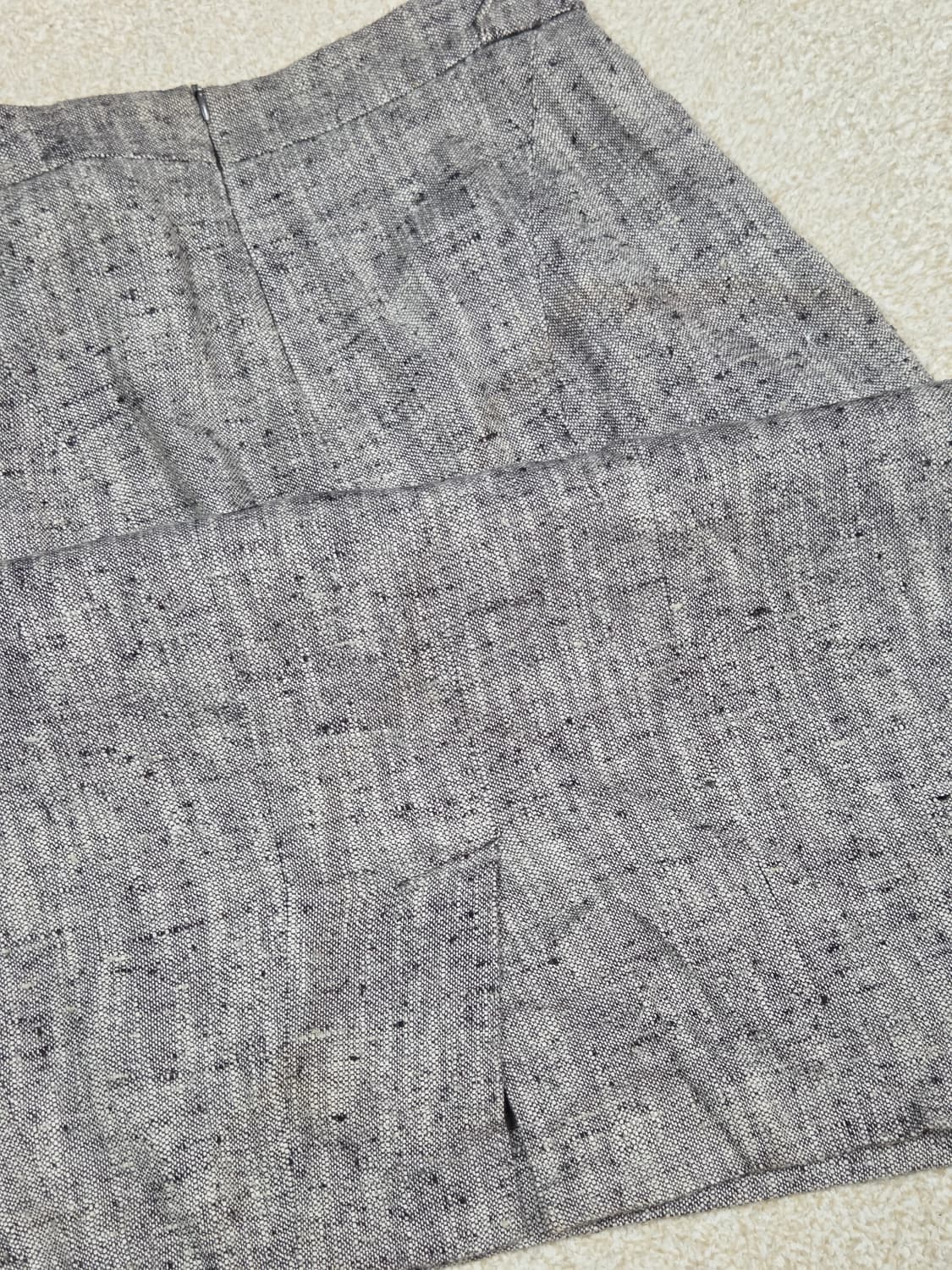 [막스마라] 이탈리아 메이드 헴프 실크 트위드 스커트 | S00152 상품이미지8