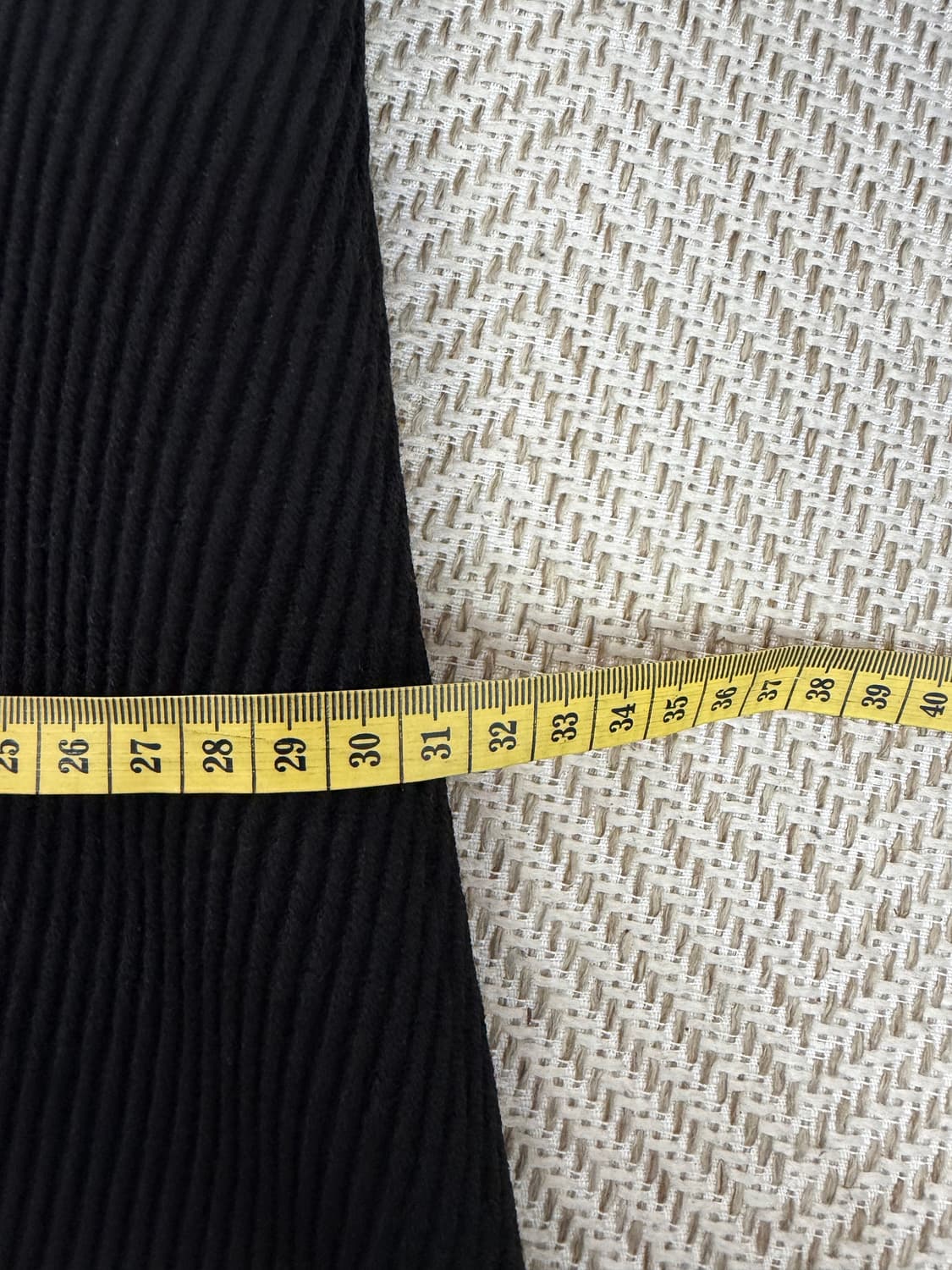 정품) 랑방 한섬 블랙 와이드 팬츠 61(28) 상품이미지9