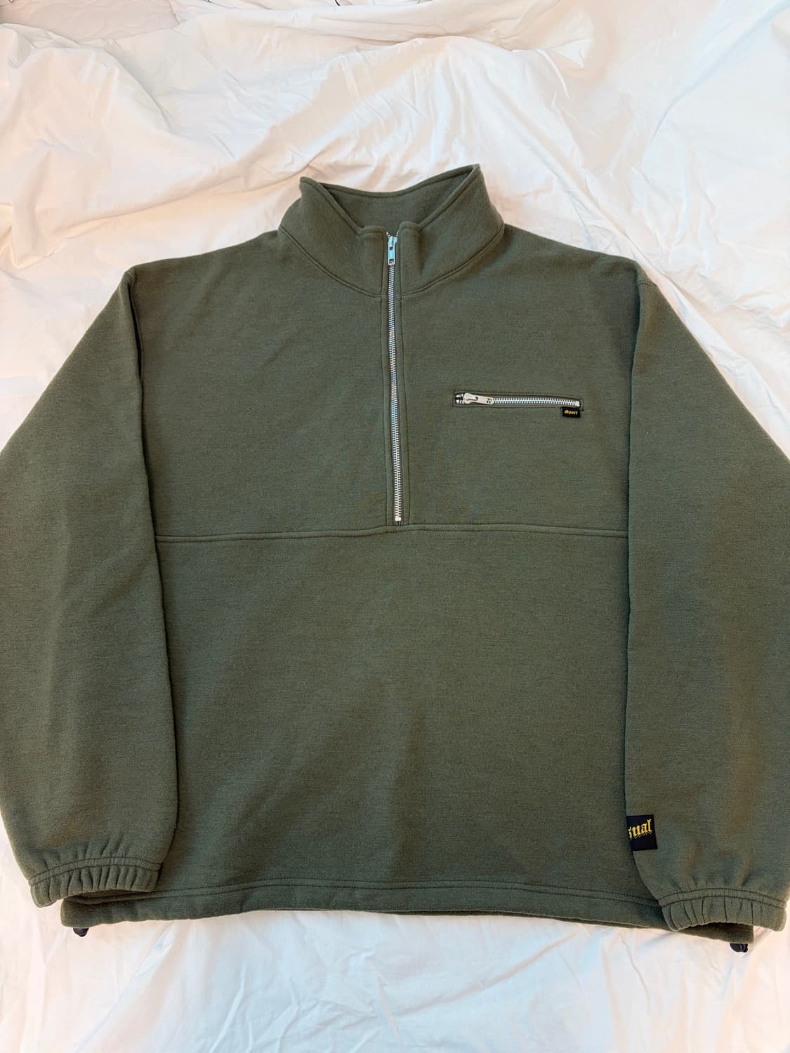 헤리티지플로스 스포츠 울 하프집 상품이미지1