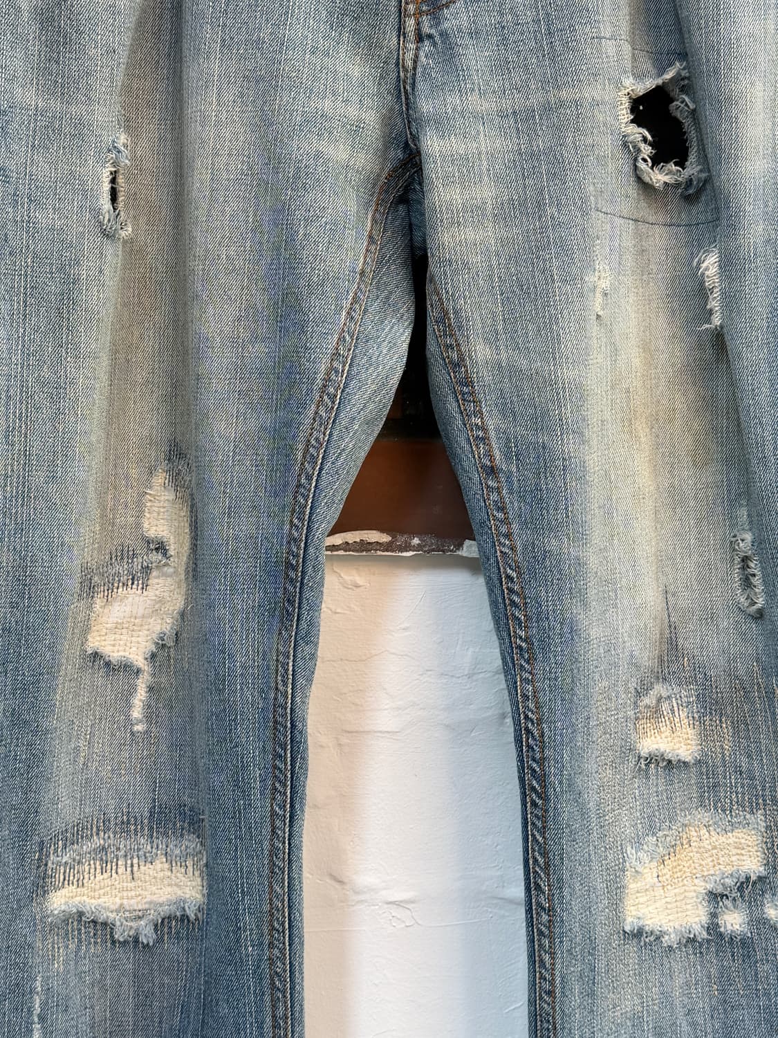 DonaN 도난 맵스트리 디스트로이드 데님 진 W38 상품이미지7