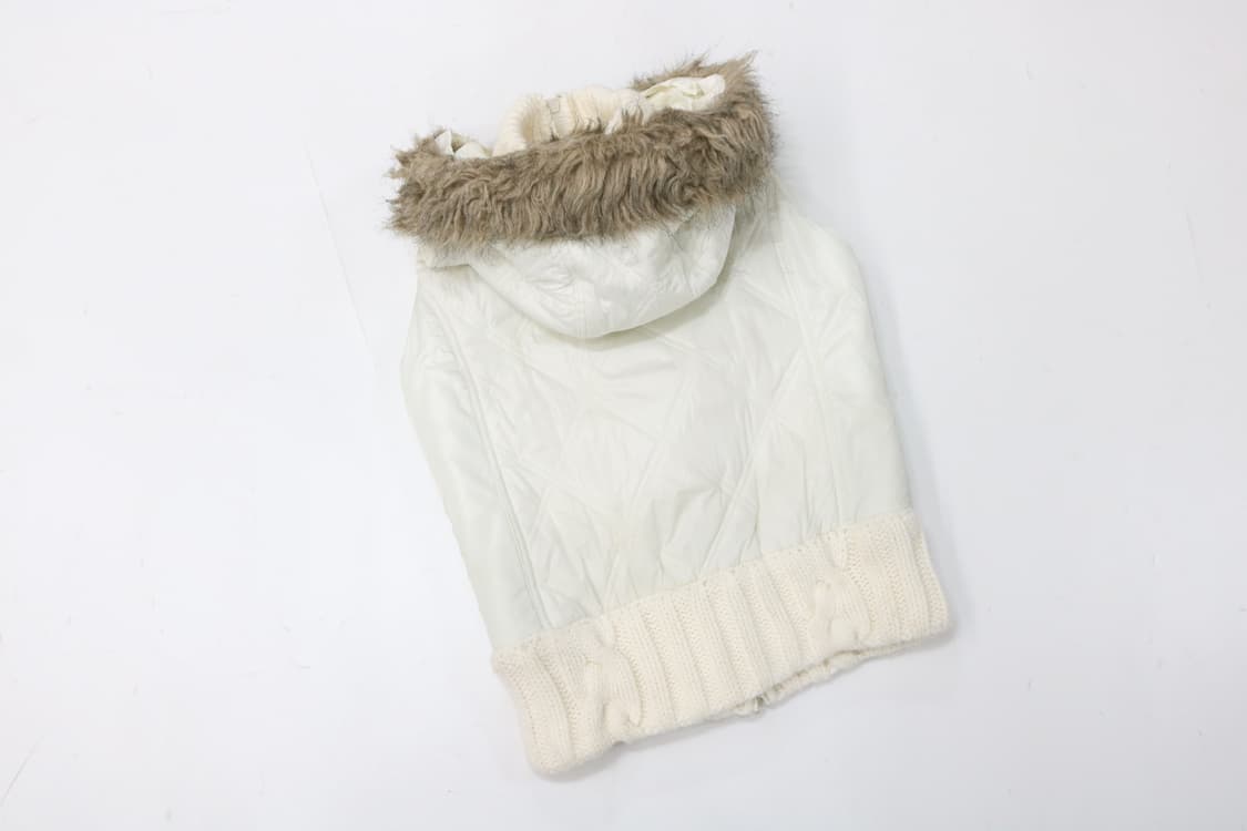 빈티지 2way 베스트 후드 집업 상품이미지7