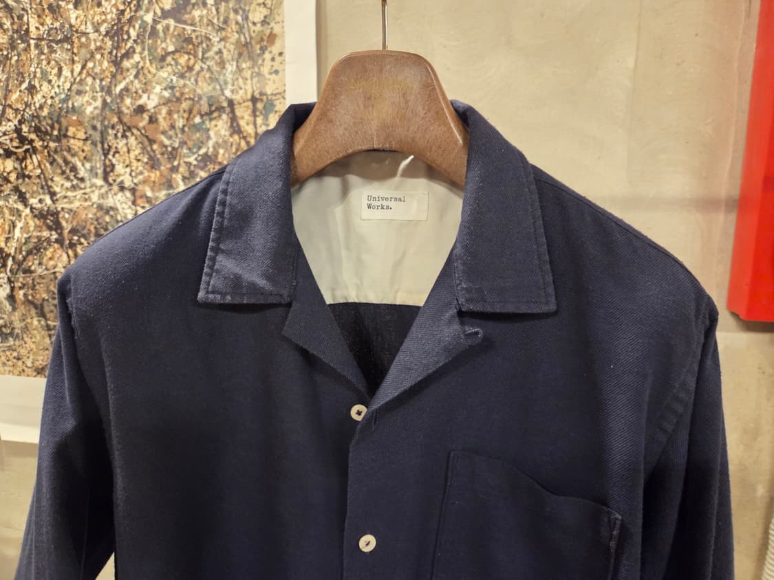 유니버셜 웍스 오픈칼라넥 셔츠  상품이미지2