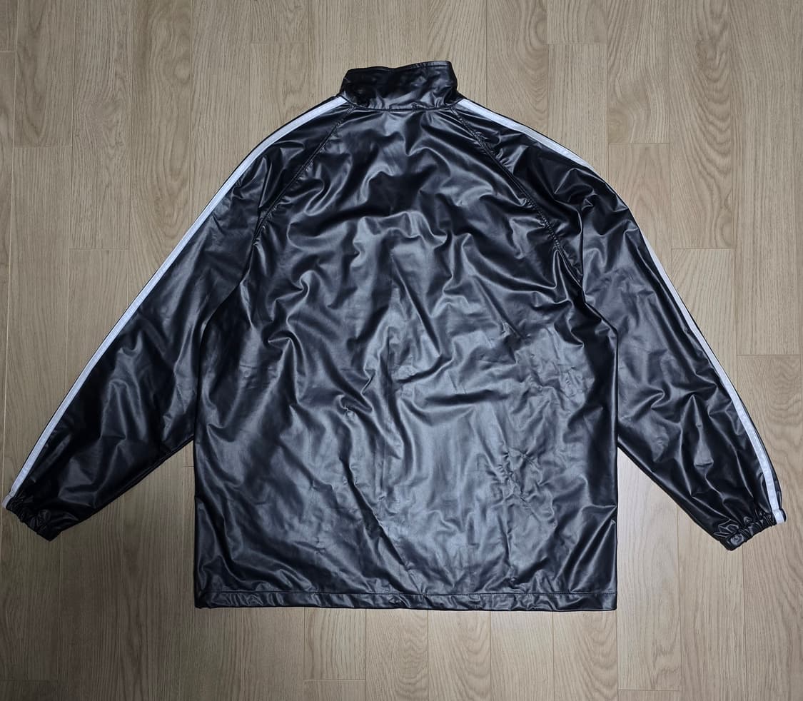 Adidas 아디다스 유광 블랙 삼선 바람막이 105 상품이미지4