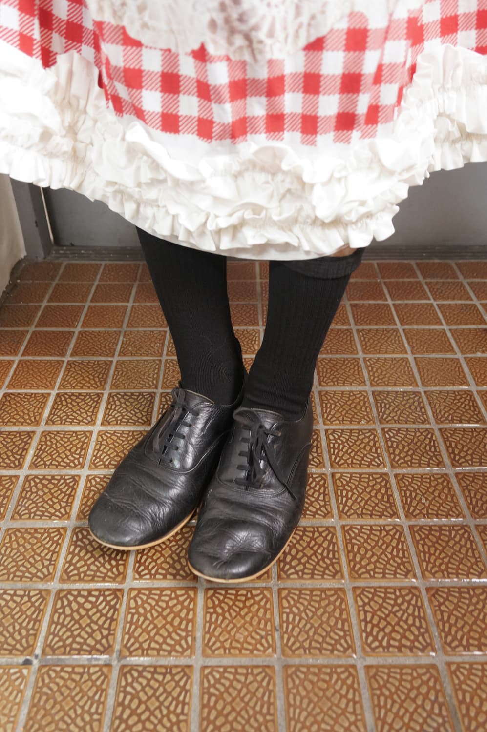 꼼데가르송 프릴 레이스 스커트 상품이미지3