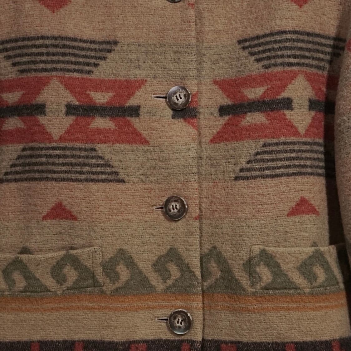 빈티지 나바호 패턴 자켓 상품이미지5