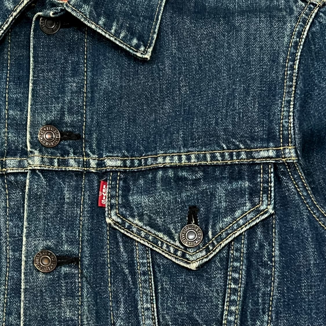  리바이스 71557 데님트러커 자켓 y14007 상품이미지5