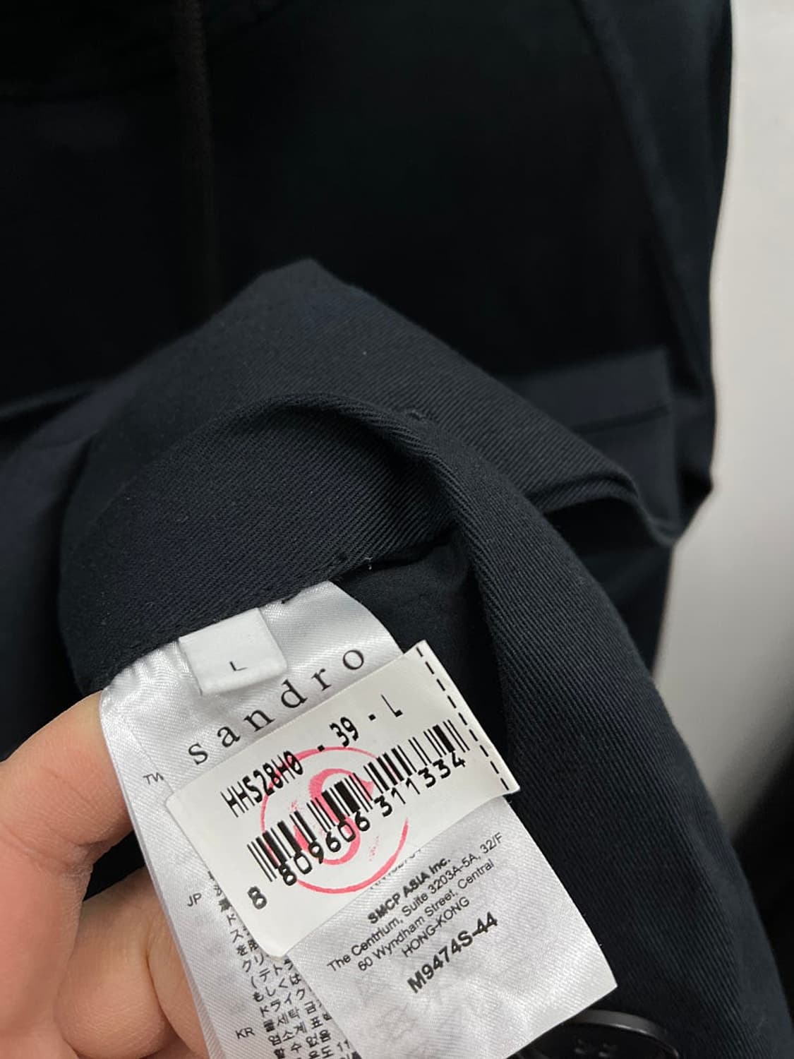 105-110) 산드로 코튼 후드 아노락  상품이미지7